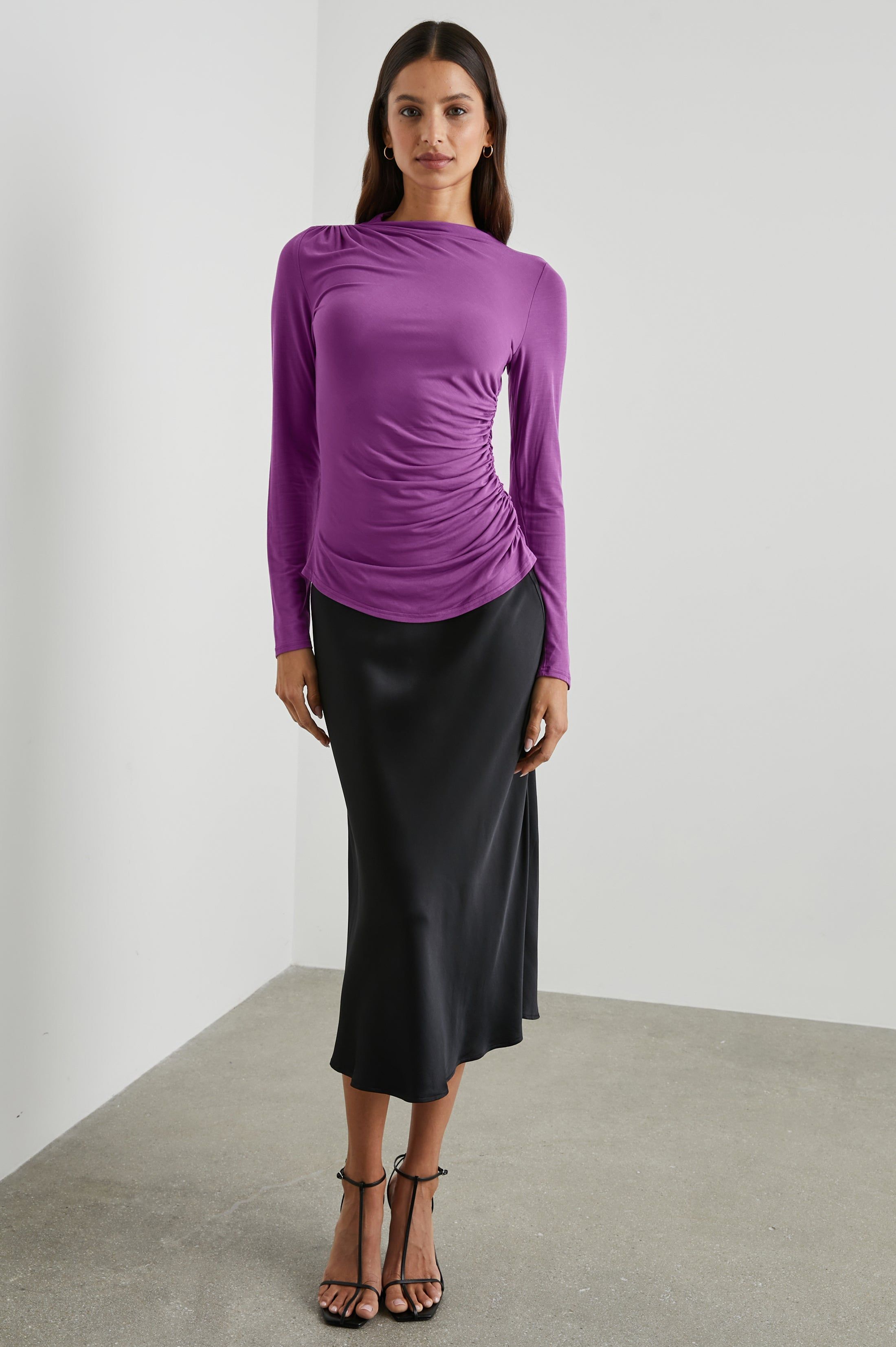 JOELLE TOP - VIOLET sold by Rails product image thumbnail 3
