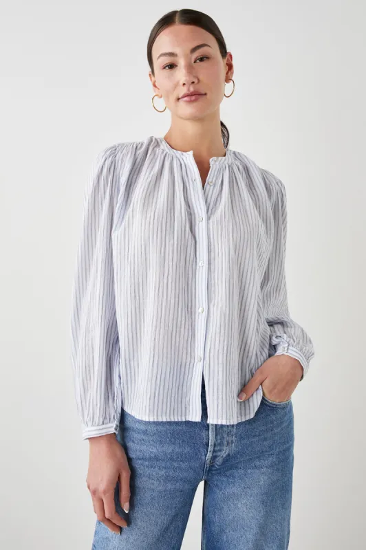 SONNET TOP - CINO STRIPE sold by Rails
