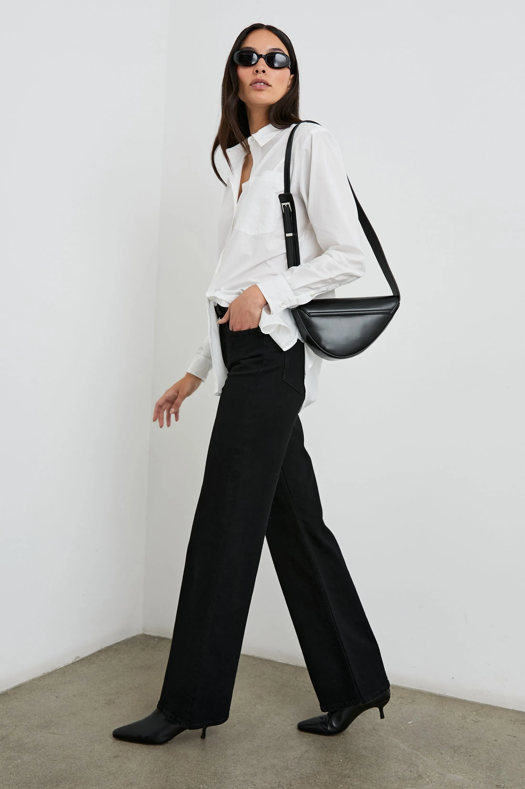 ELSA SHIRT - WHITE sold by Rails product image thumbnail 4