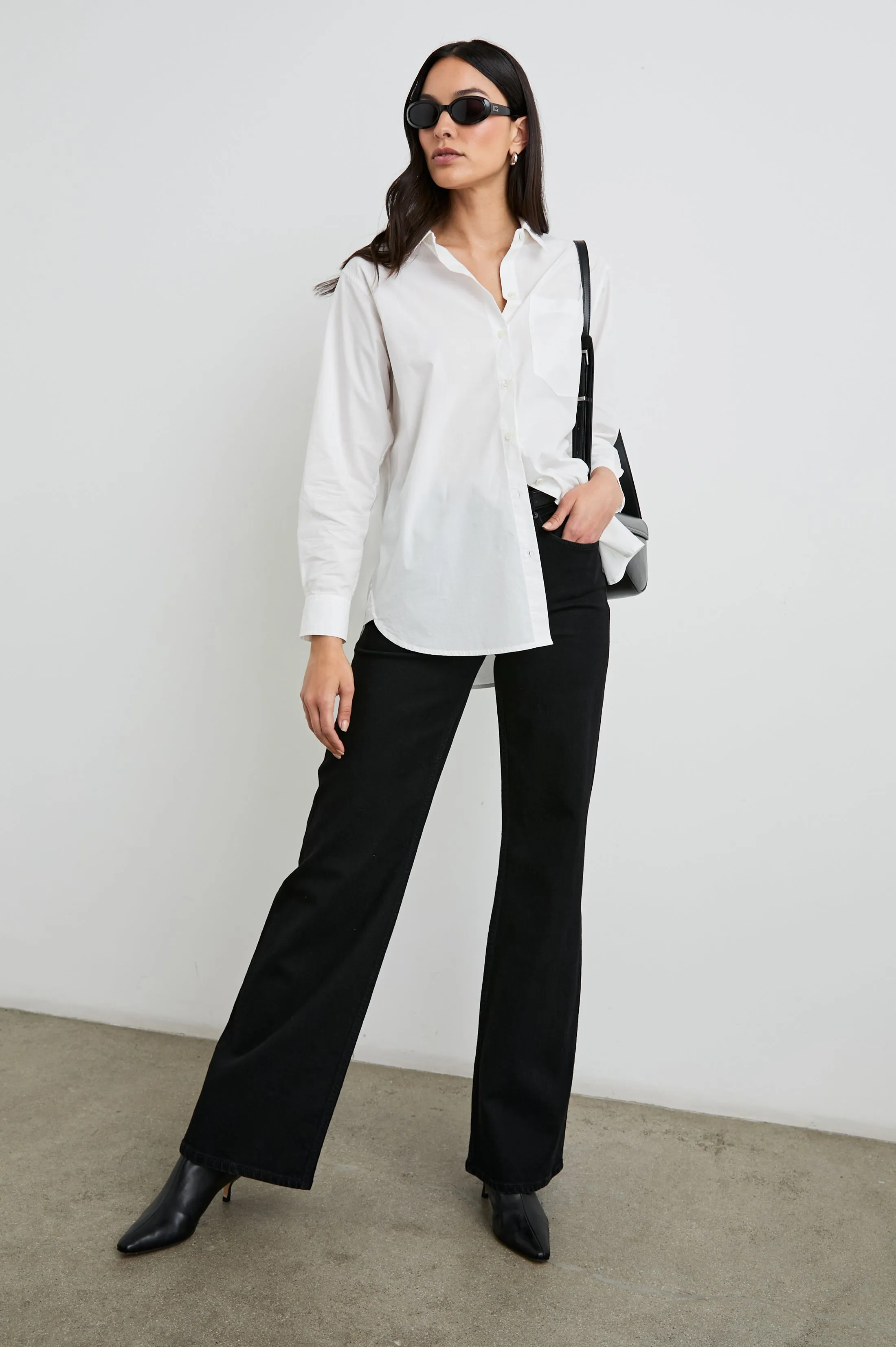ELSA SHIRT - WHITE sold by Rails product image thumbnail 5