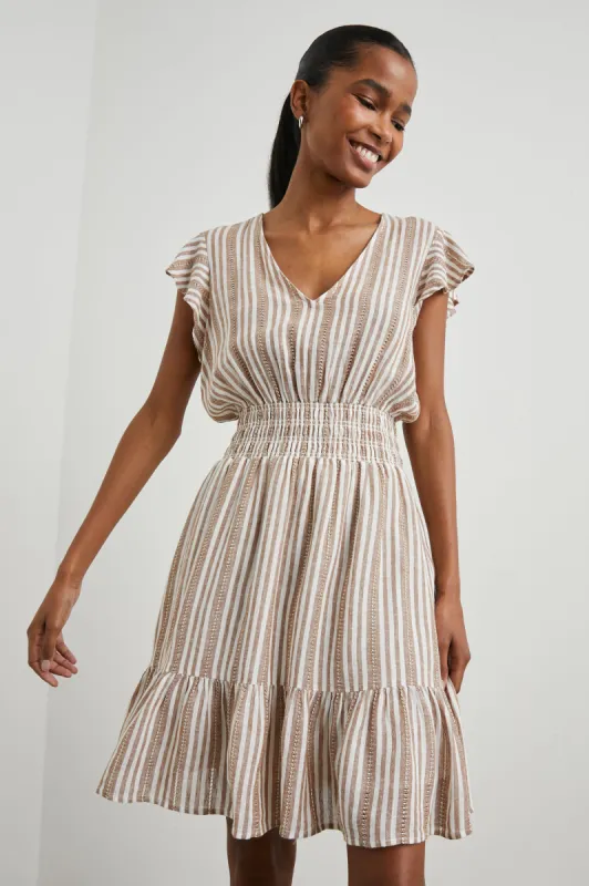 TARA DRESS - PALO SANTO STRIPE sold by Rails