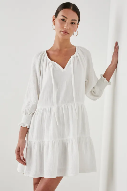 SIA DRESS - WHITE sold by Rails