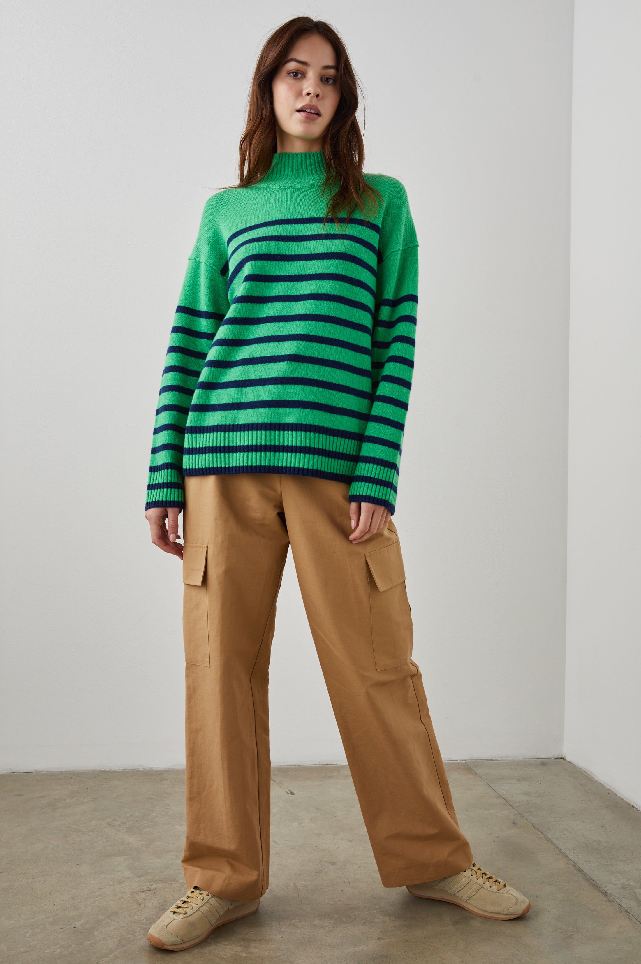 SASHA SWEATER - KELLY NAVY STRIPE sold by Rails product image thumbnail 3