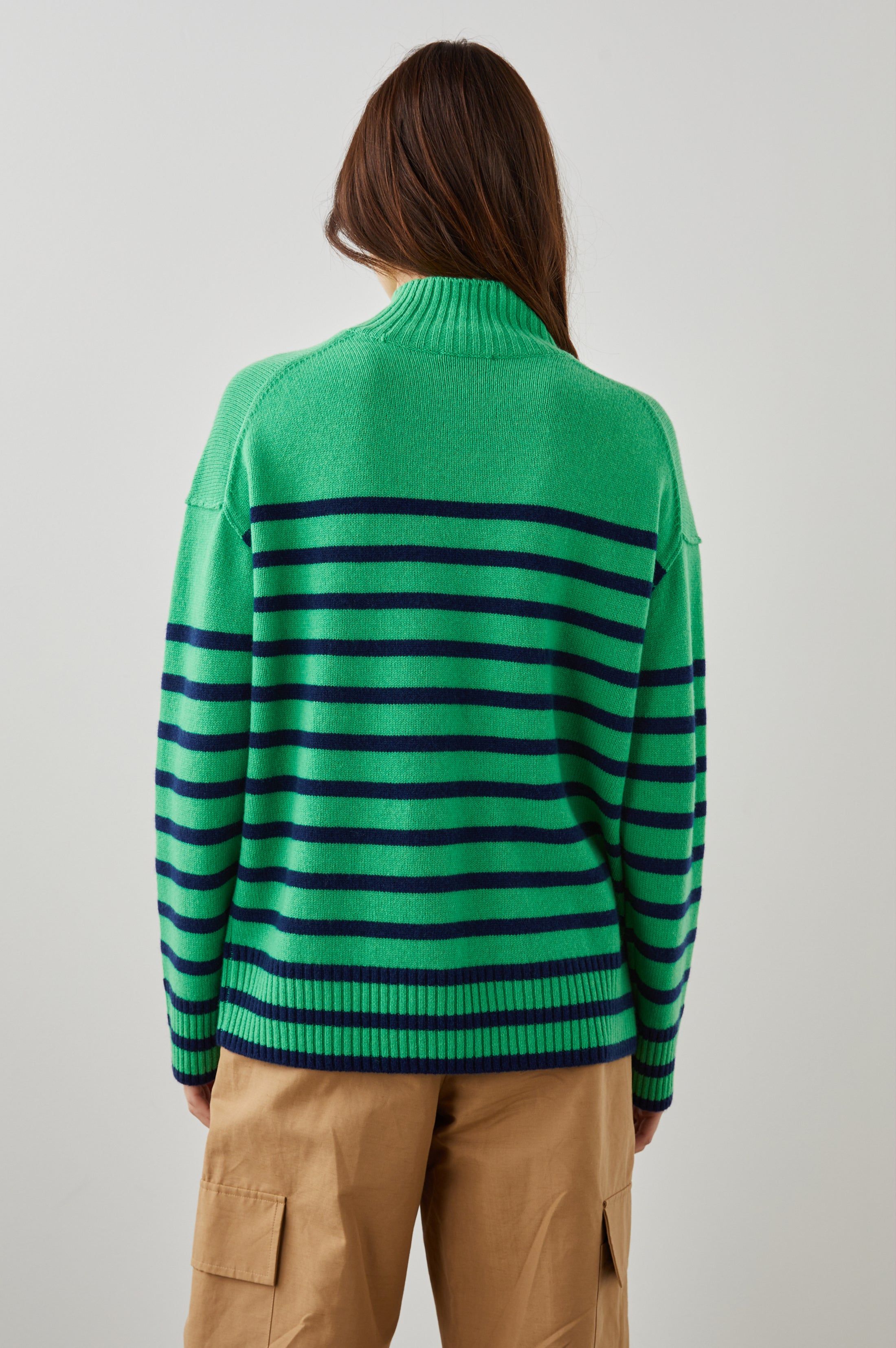 SASHA SWEATER - KELLY NAVY STRIPE sold by Rails product image thumbnail 5