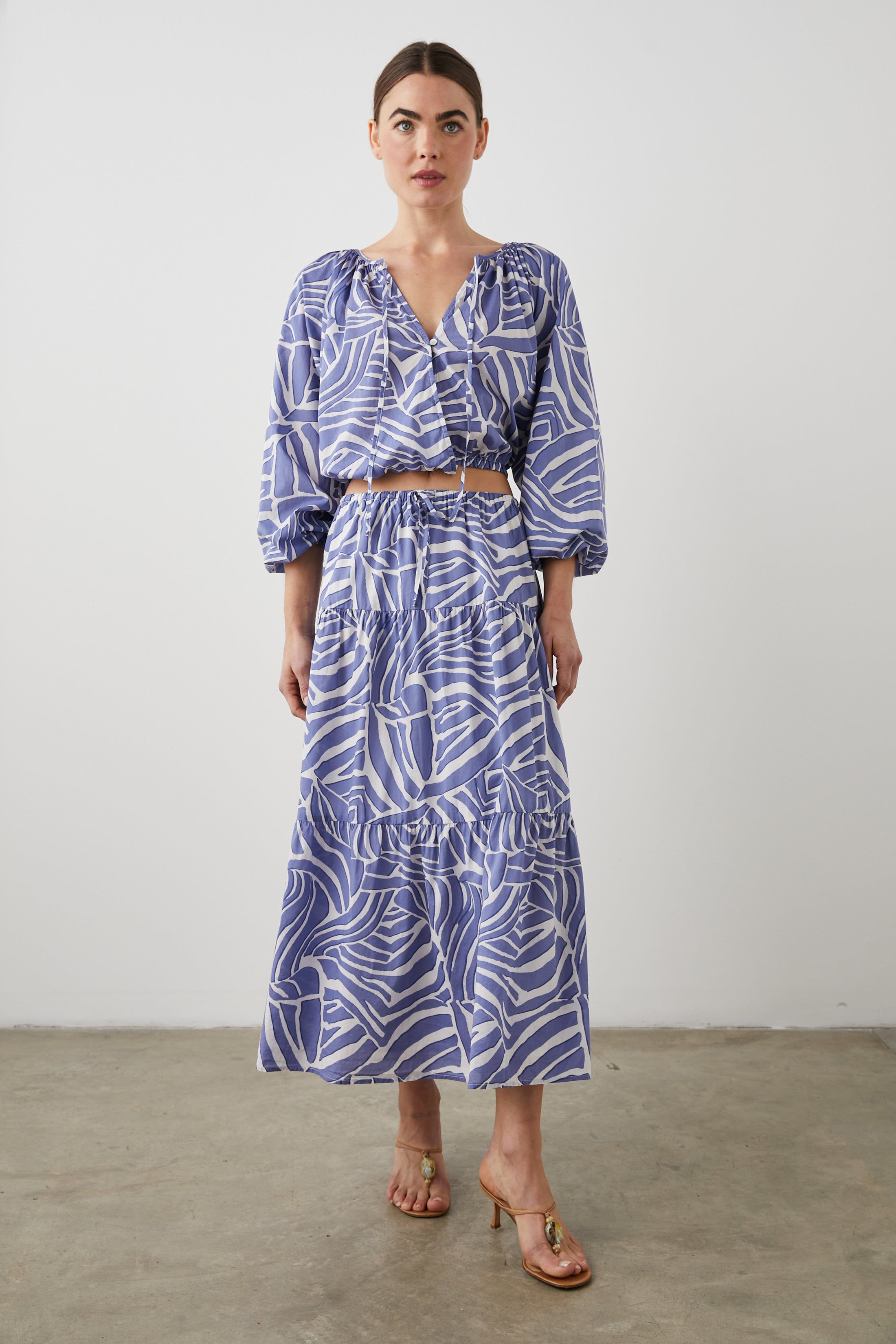 KATIA TOP - ISLAND WAVES sold by Rails product image thumbnail 4