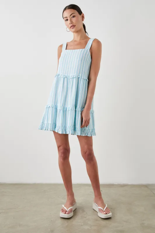 SANDY DRESS - LAGUNA STRIPE sold by Rails