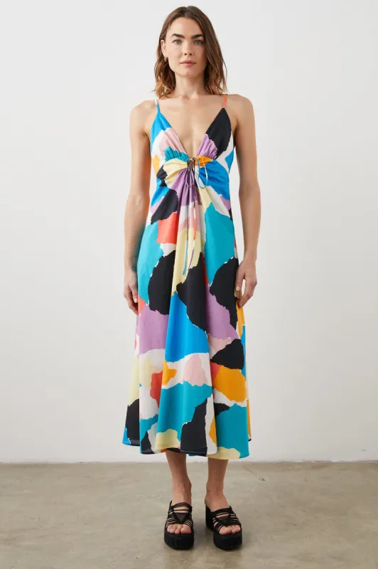 SABINA DRESS - SUMMER COLORBLOCK sold by Rails
