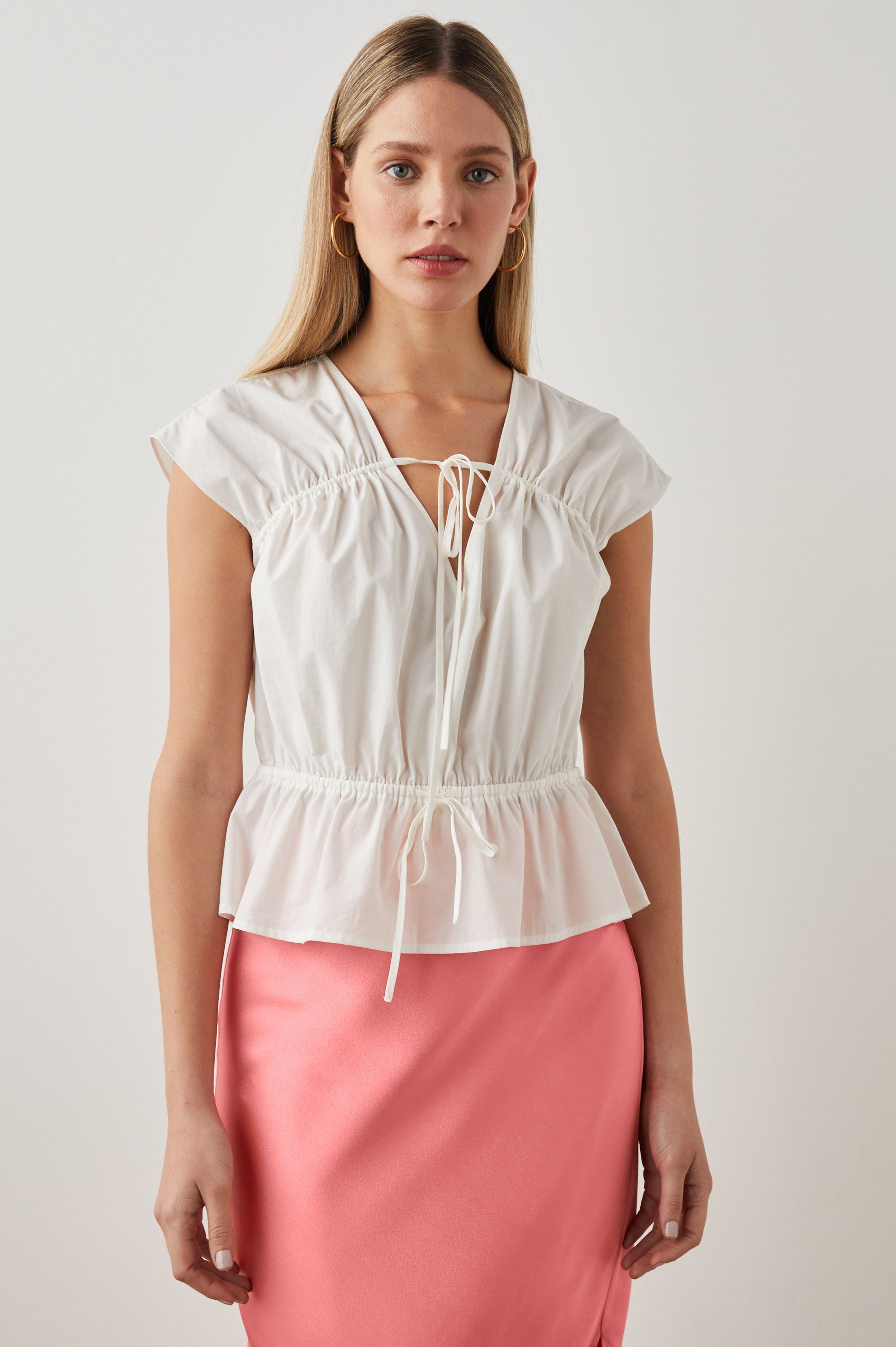 SAVI TOP - WHITE sold by Rails product image thumbnail 2