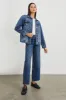 GROVE BOYFRIEND TRUCKER JACKET - INDIGO HAZE sold by Rails