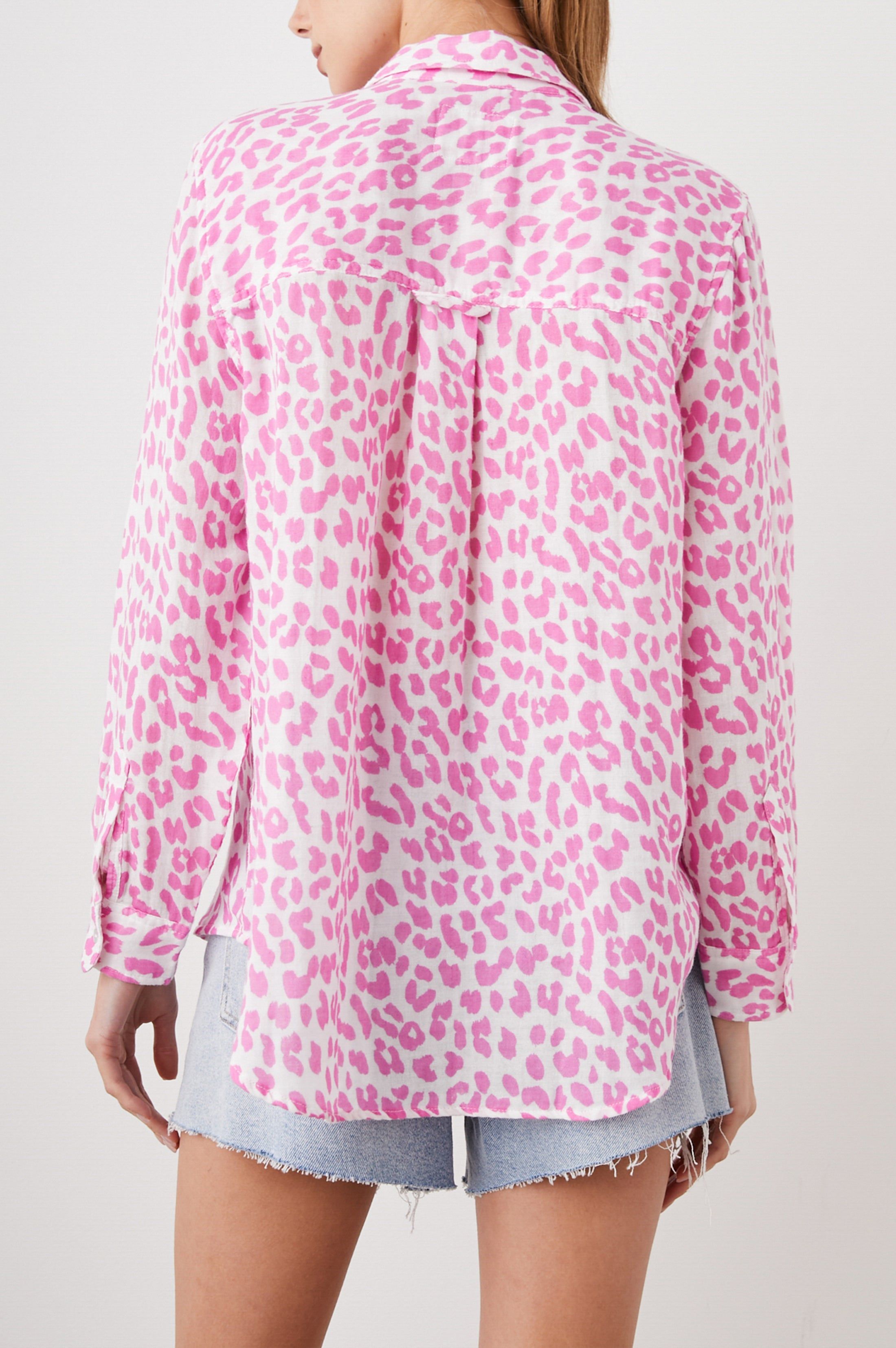 ELLIS SHIRT - FUCHSIA JAGUAR sold by Rails product image thumbnail 5