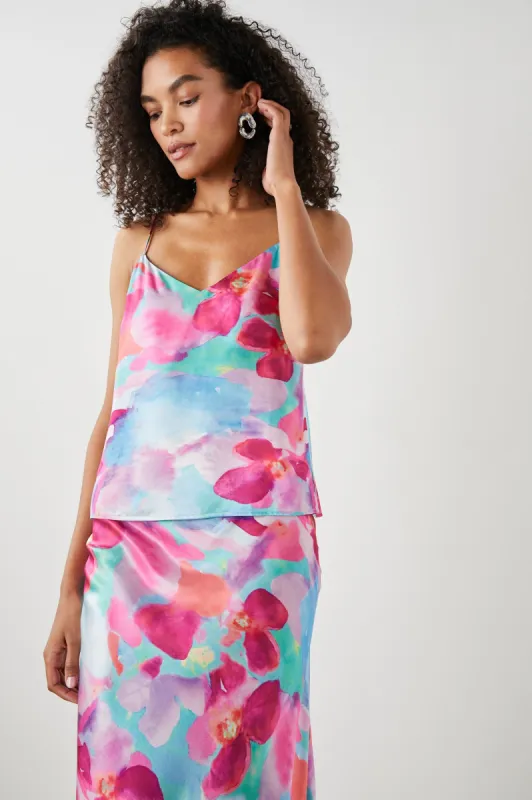 PAOLA TOP - LEI FLORAL sold by Rails