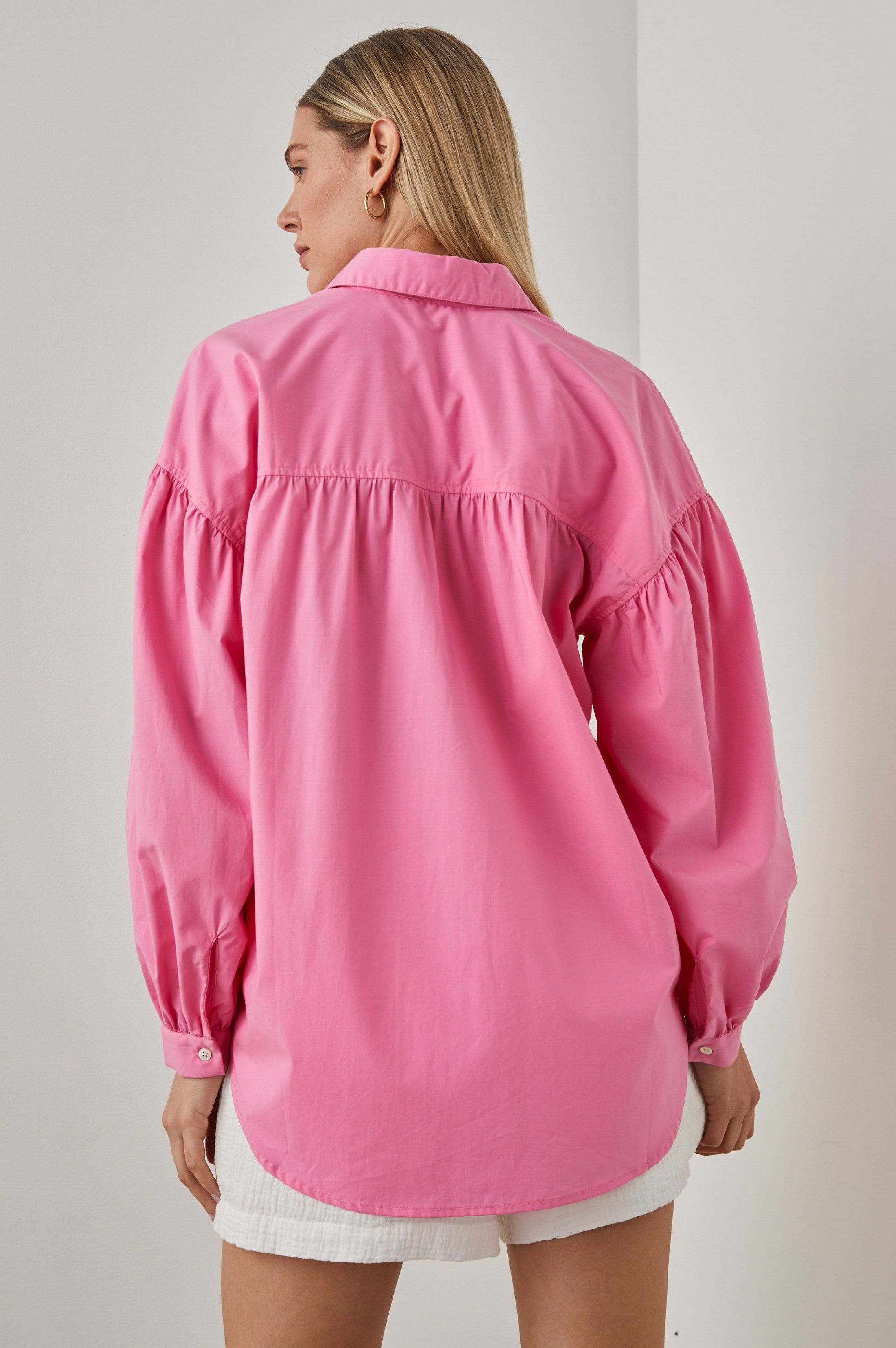 JANAE SHIRT - HOT PINK sold by Rails product image thumbnail 5