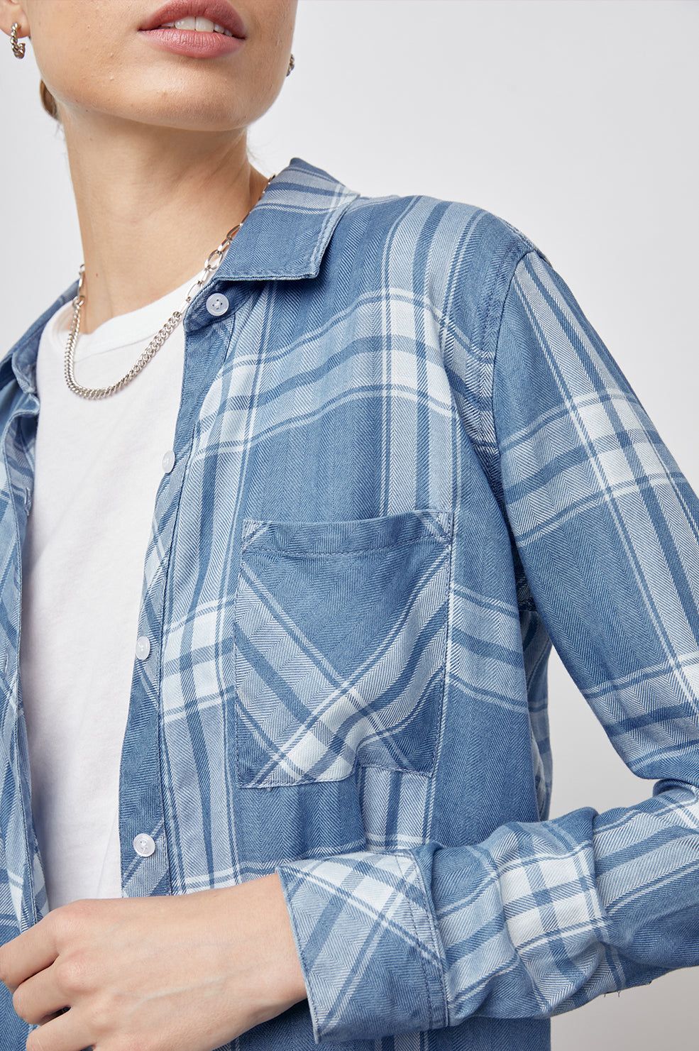 HUNTER SHIRT - HARBOR WHITE sold by Rails product image thumbnail 2