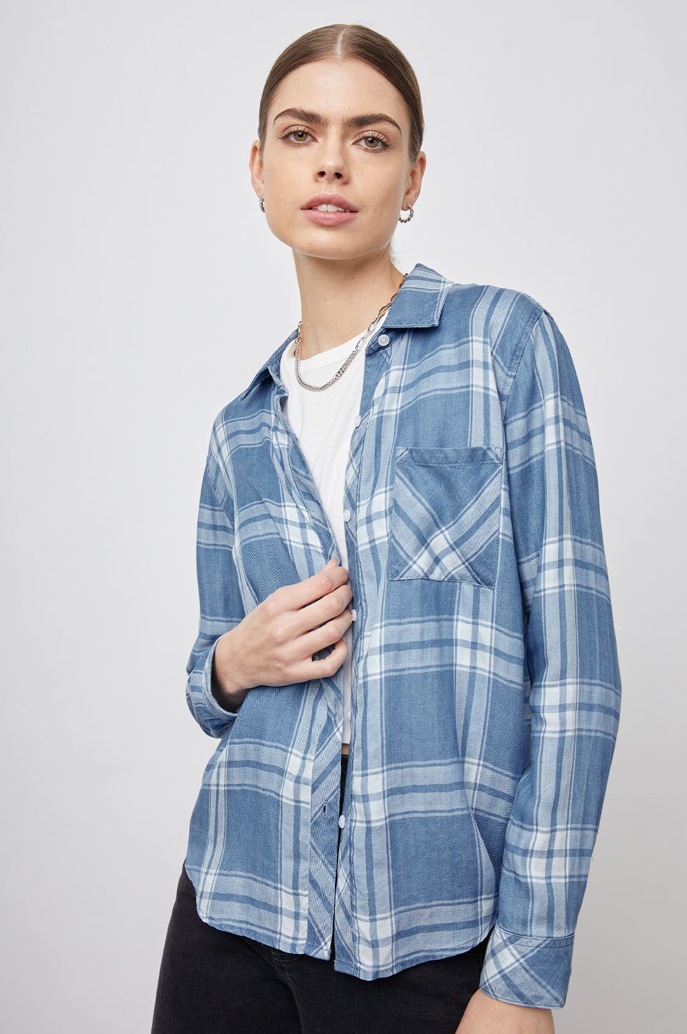 HUNTER SHIRT - HARBOR WHITE sold by Rails