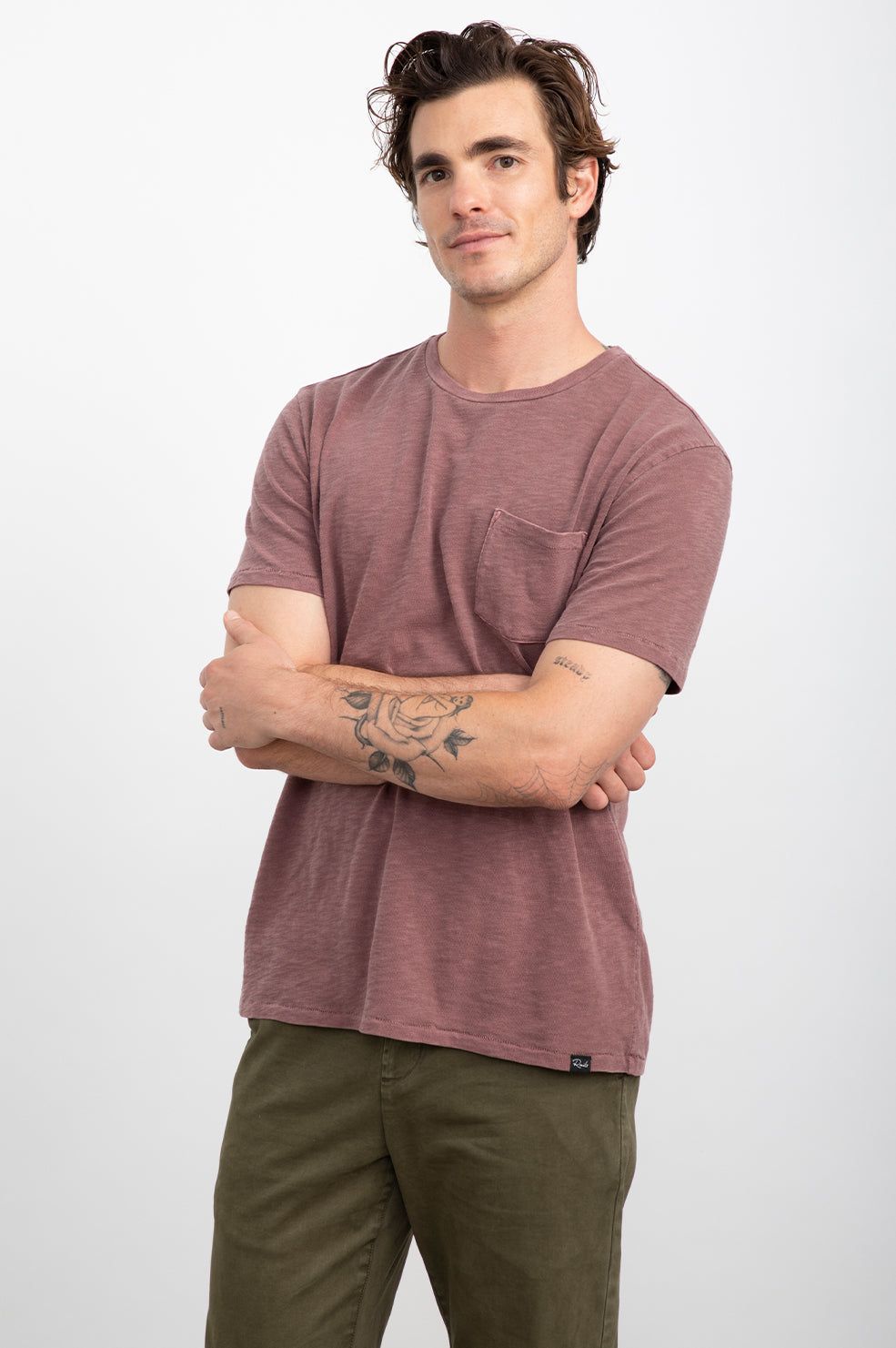 SKIPPER T-SHIRT - BRICK sold by Rails product image thumbnail 4