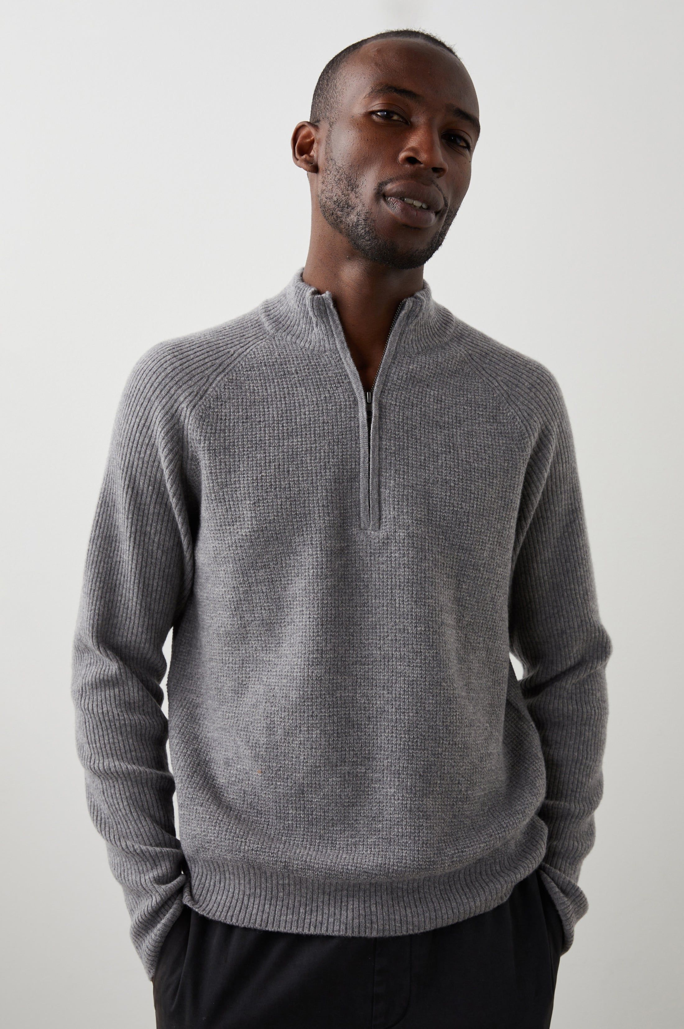 STARK QUARTER ZIP - FINCH sold by Rails