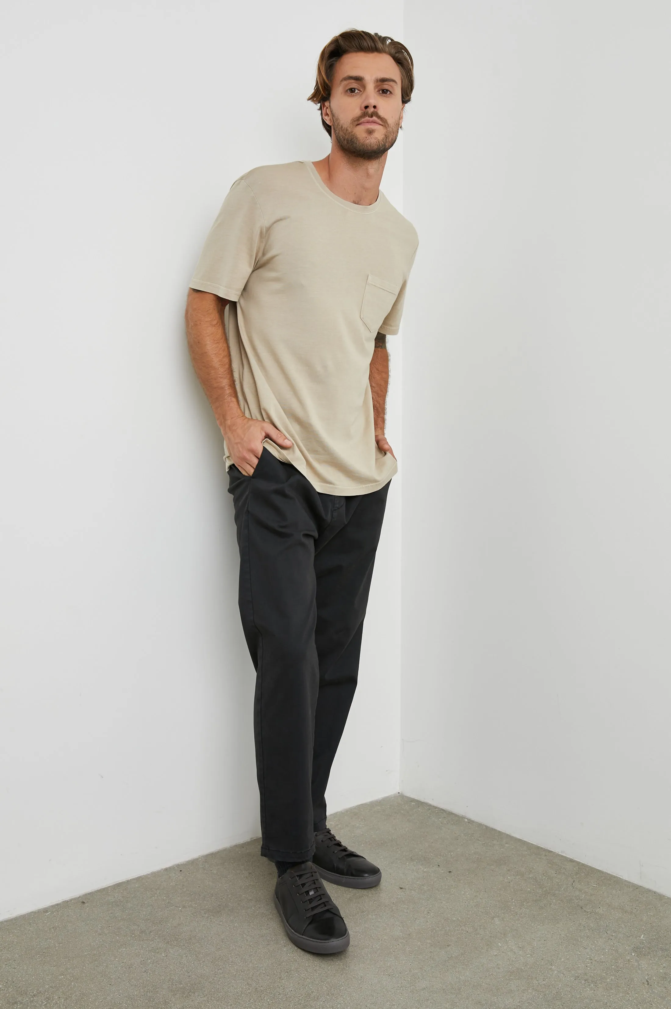 JOHNNY T-SHIRT - DESERT SAND sold by Rails product image thumbnail 4