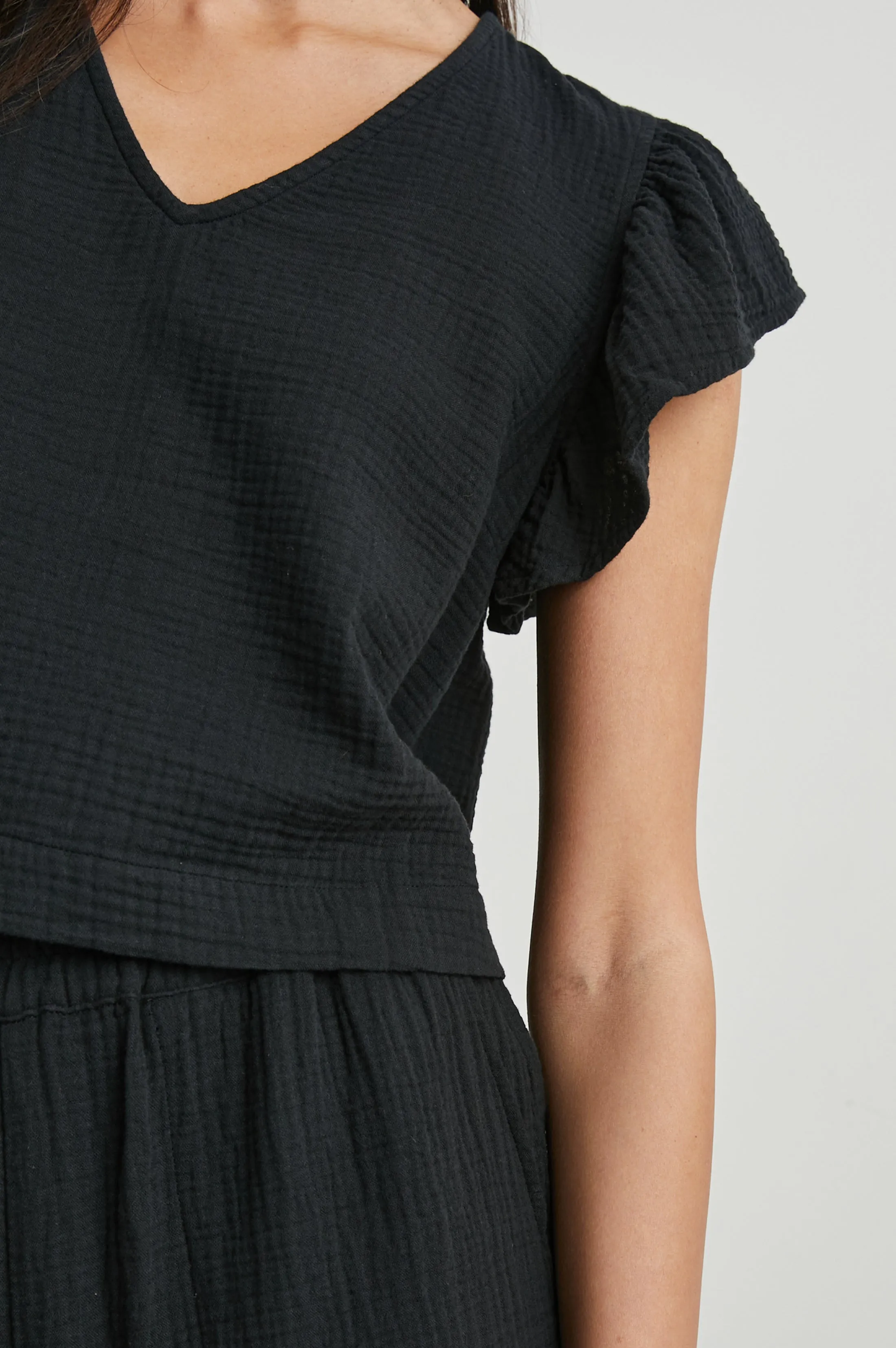 MILEY TOP - BLACK sold by Rails product image thumbnail 2