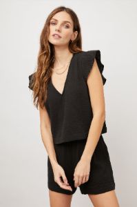 MILEY TOP - BLACK sold by Rails