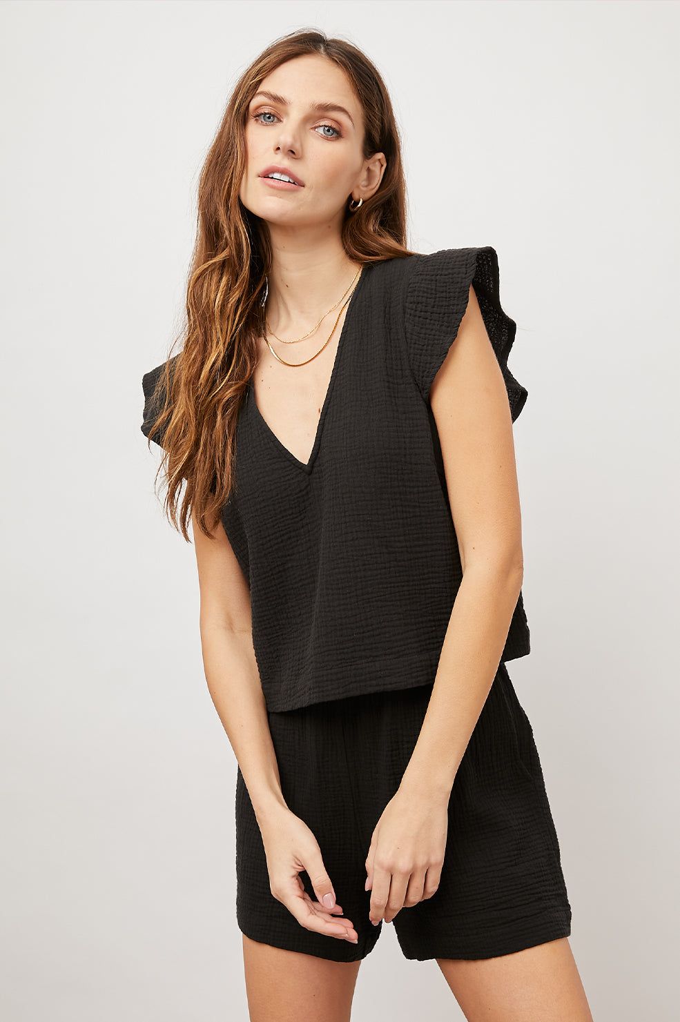 MILEY TOP - BLACK sold by Rails product image thumbnail 4