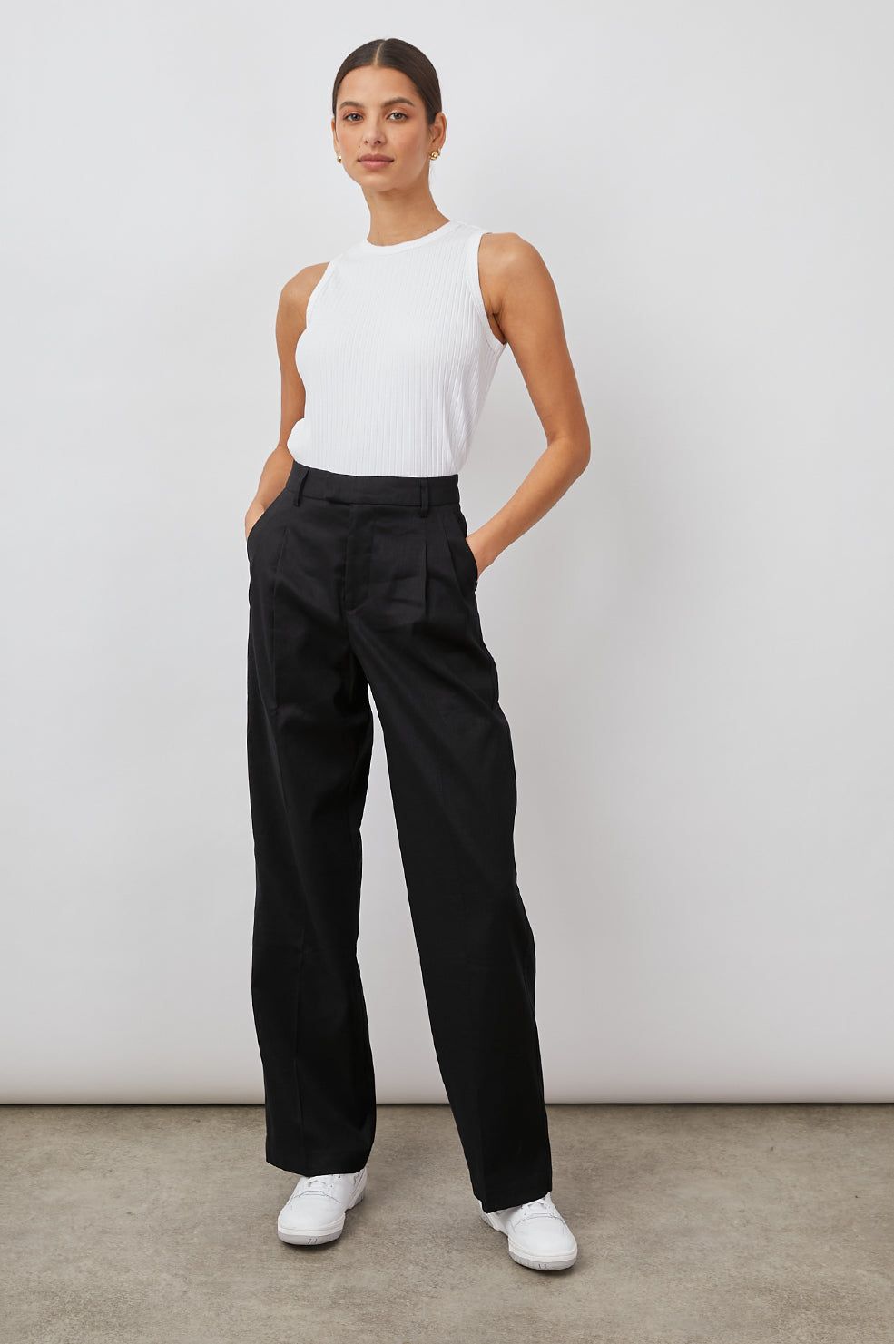 MARNIE PANT - BLACK sold by Rails