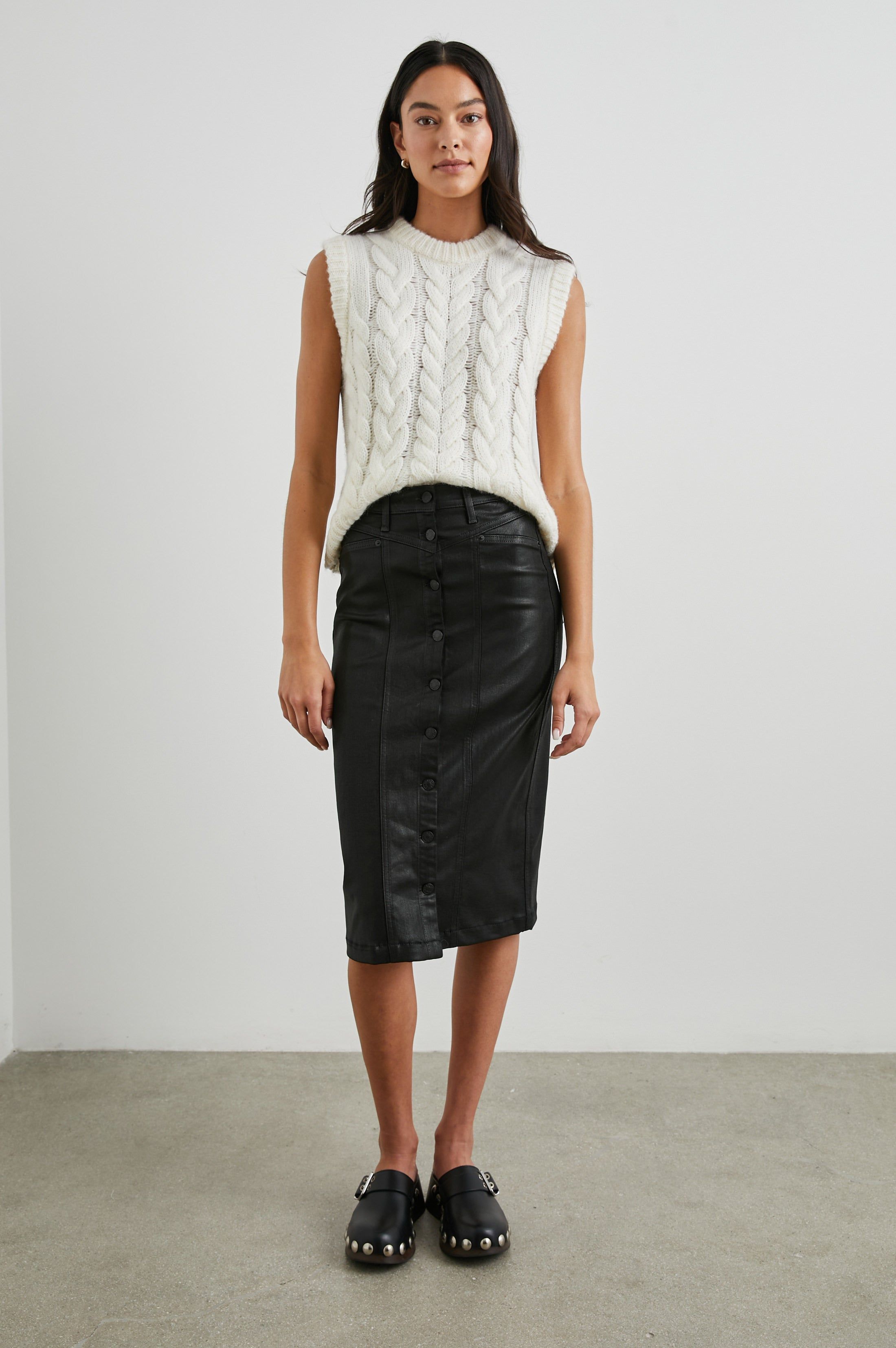 ALEXIS SWEATER VEST - IVORY sold by Rails product image thumbnail 3