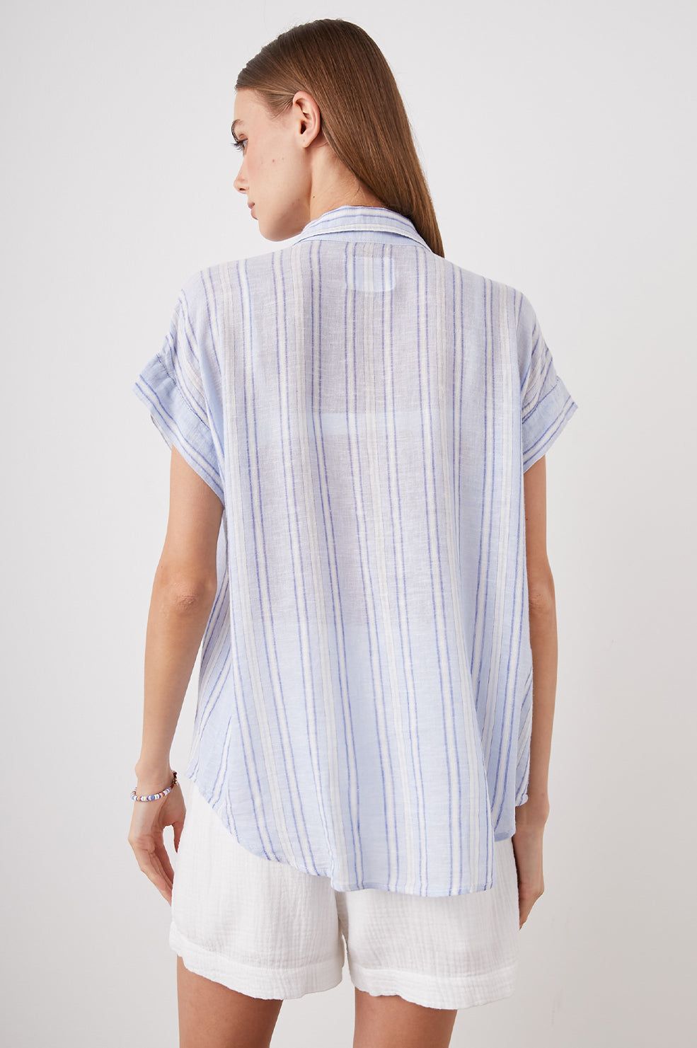 JAMIE SHIRT - NAPOLI STRIPE sold by Rails product image thumbnail 6