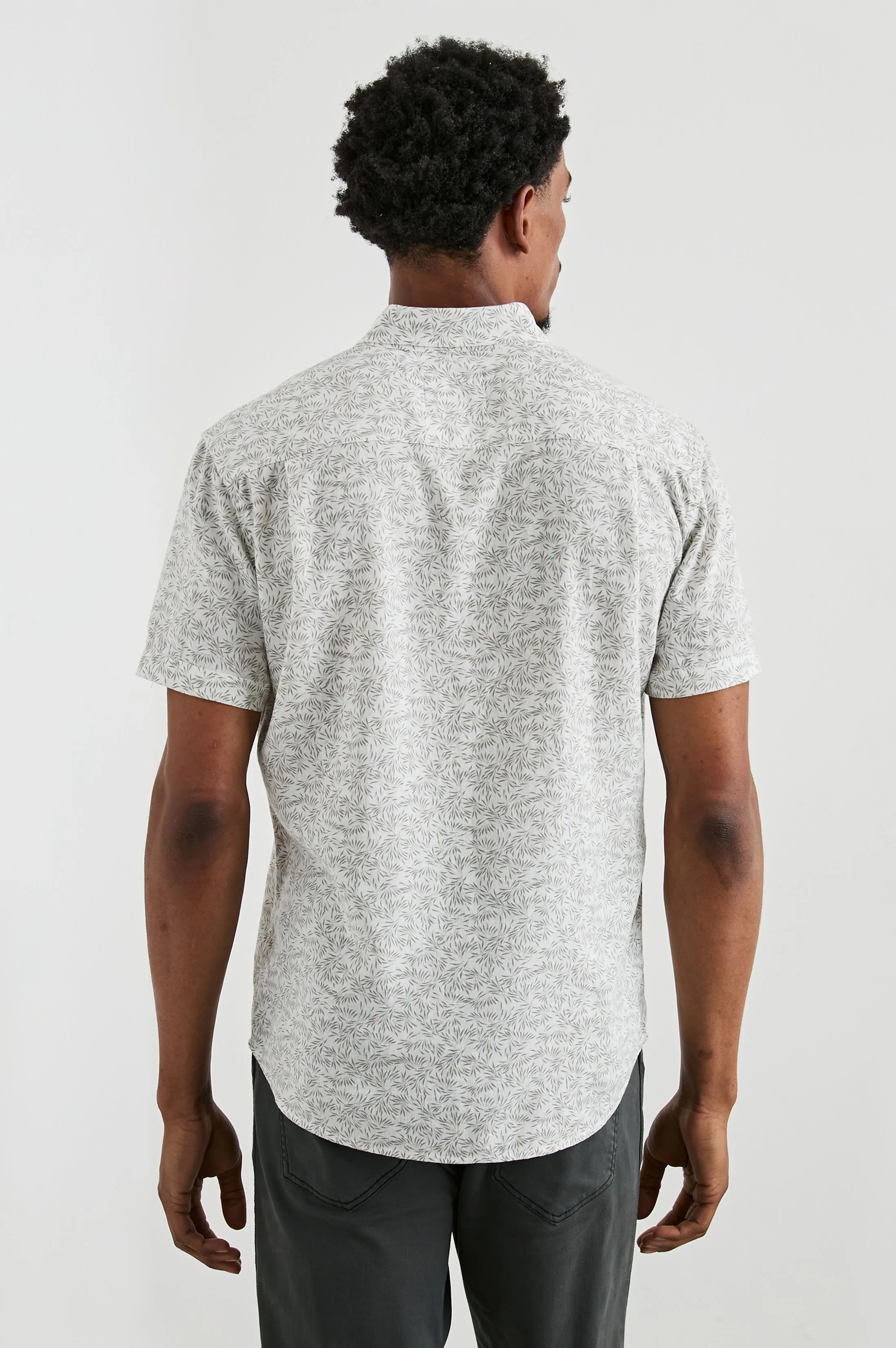 CARSON SHIRT - CROP CIRCLE WHITE sold by Rails product image thumbnail 4