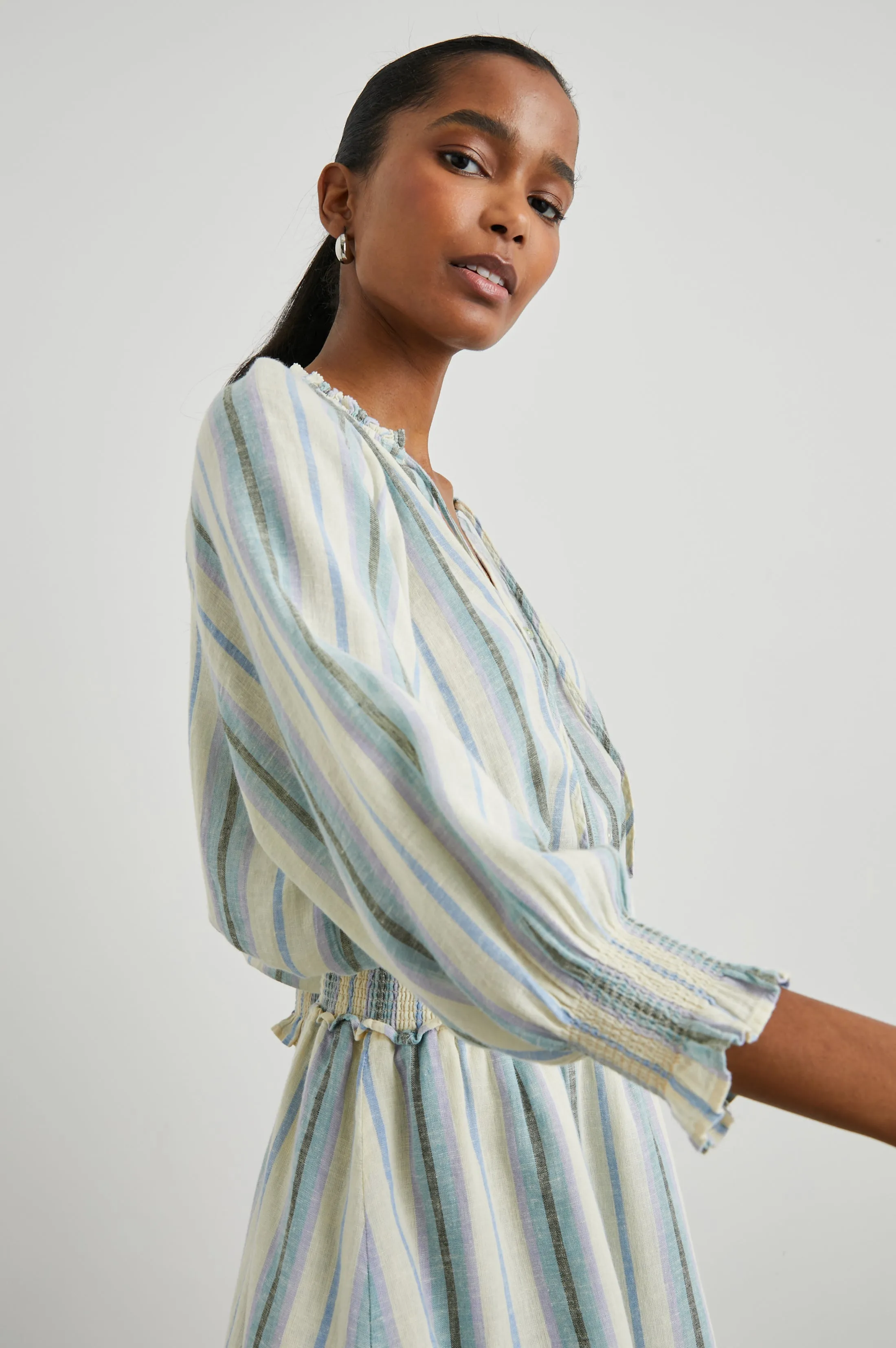 CRYSTAL DRESS - CATANIA STRIPE sold by Rails product image thumbnail 4