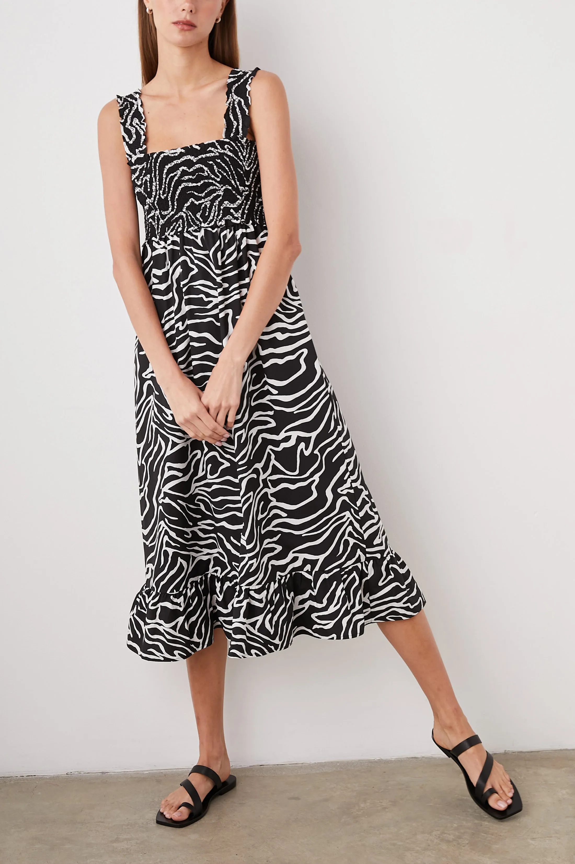 RUMI DRESS - CONTOUR LINES sold by Rails product image thumbnail 3