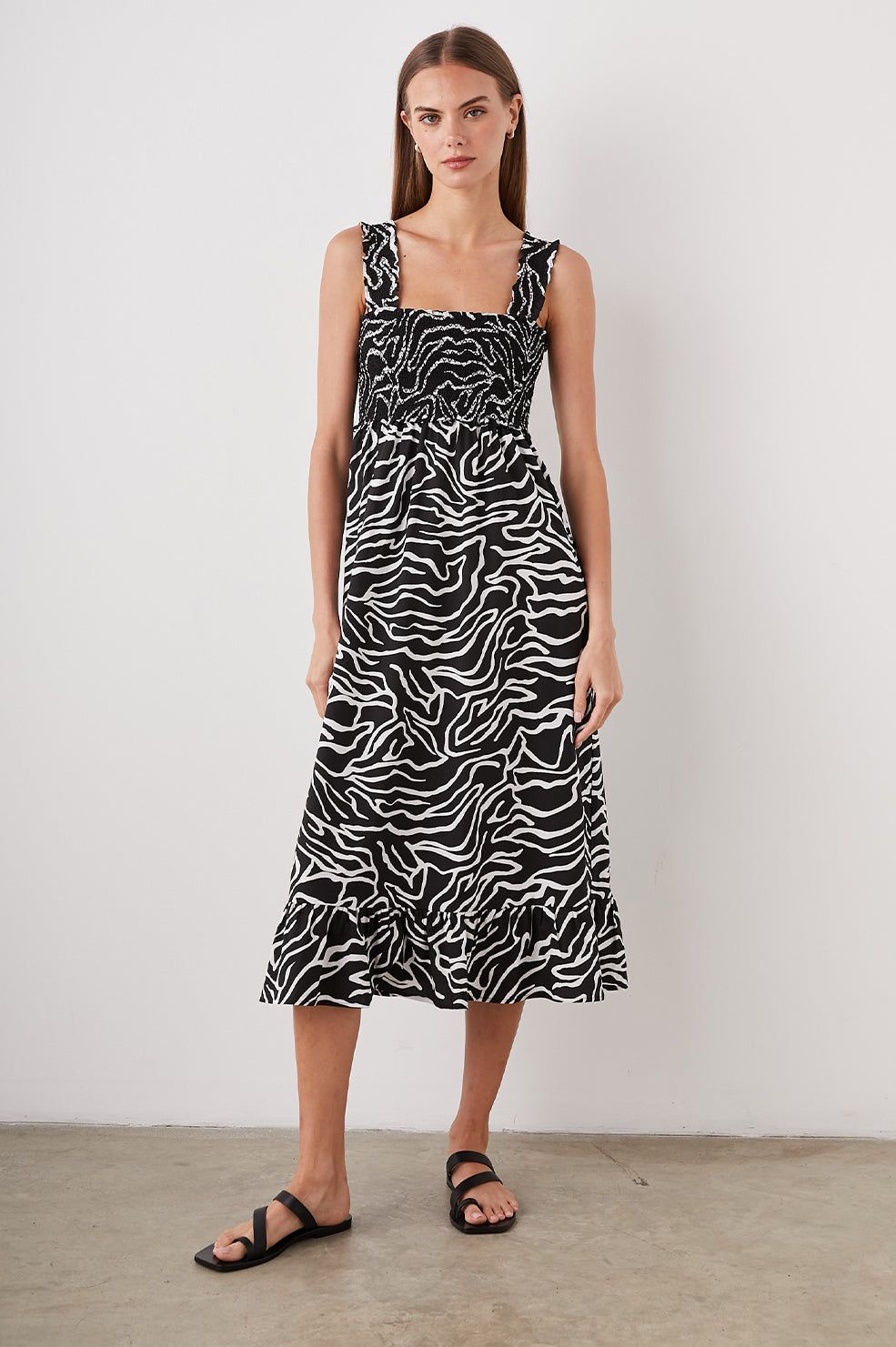 RUMI DRESS - CONTOUR LINES sold by Rails product image thumbnail 3