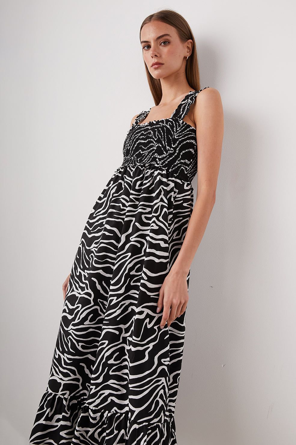 RUMI DRESS - CONTOUR LINES sold by Rails product image thumbnail 4