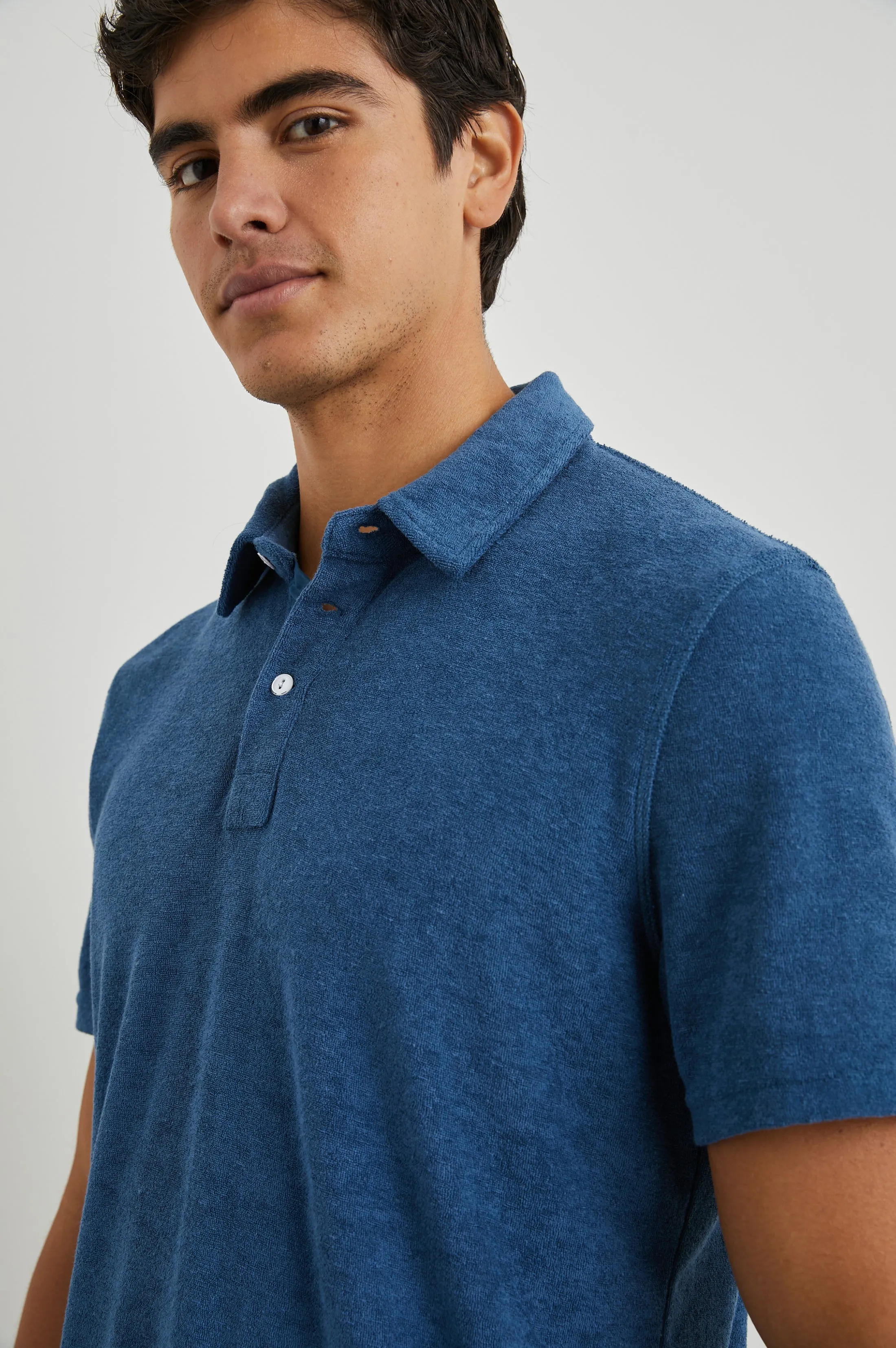RHEN POLO SHIRT - ENSIGN BLUE sold by Rails product image thumbnail 4