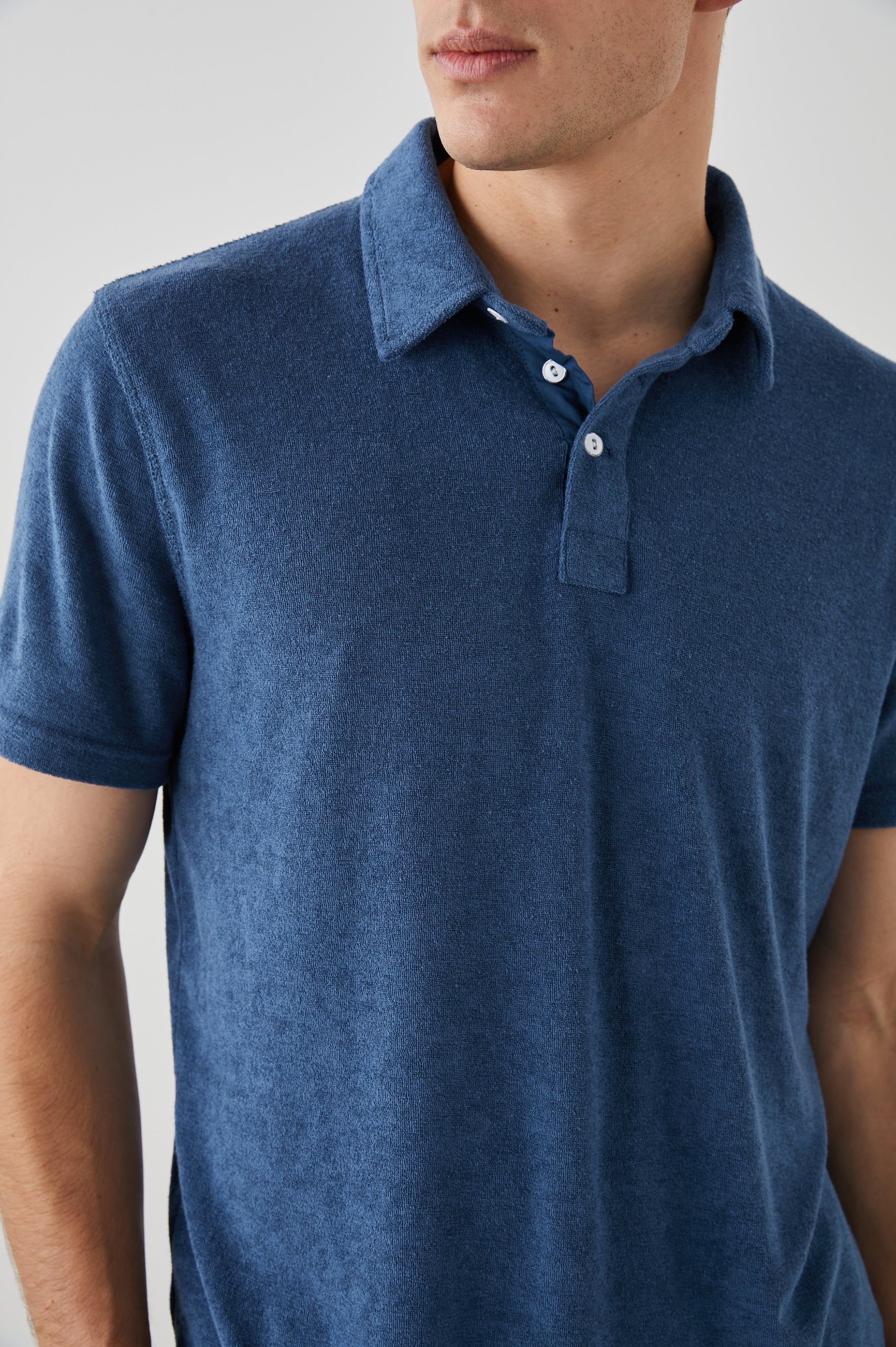 RHEN POLO SHIRT - ENSIGN BLUE sold by Rails product image thumbnail 2