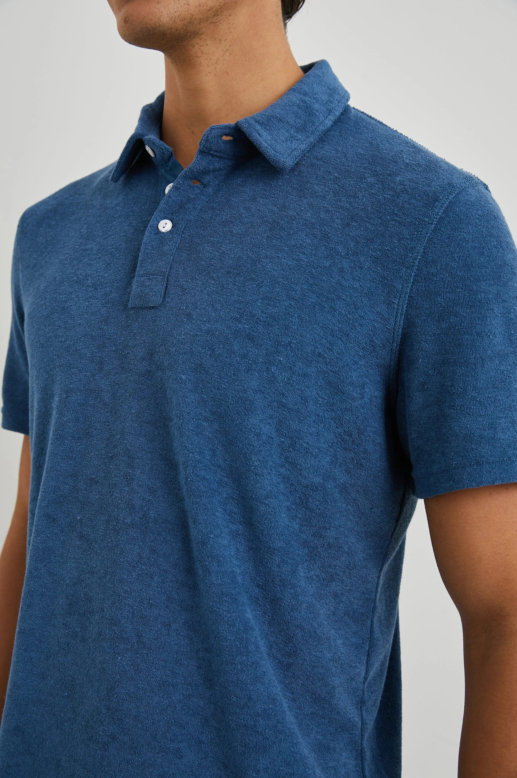 RHEN POLO SHIRT - ENSIGN BLUE sold by Rails product image thumbnail 2