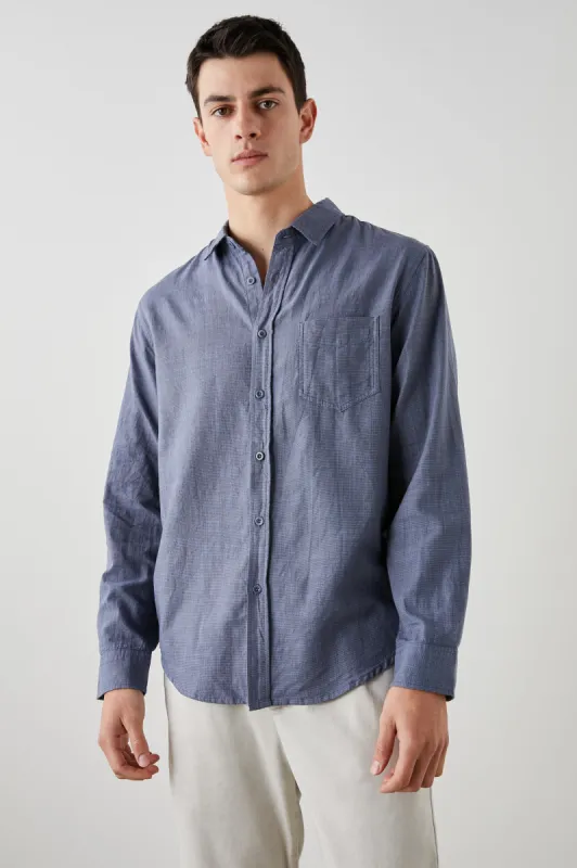 WYATT SHIRT - FLINT sold by Rails