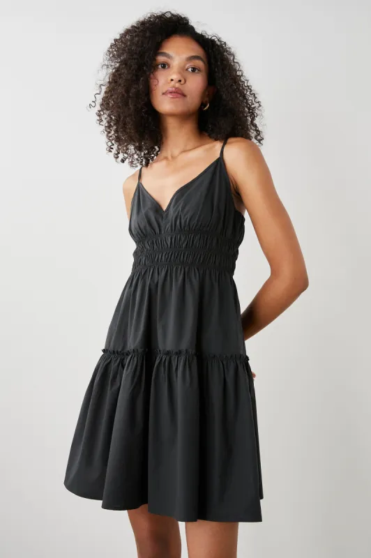 CARMEN DRESS - BLACK sold by Rails