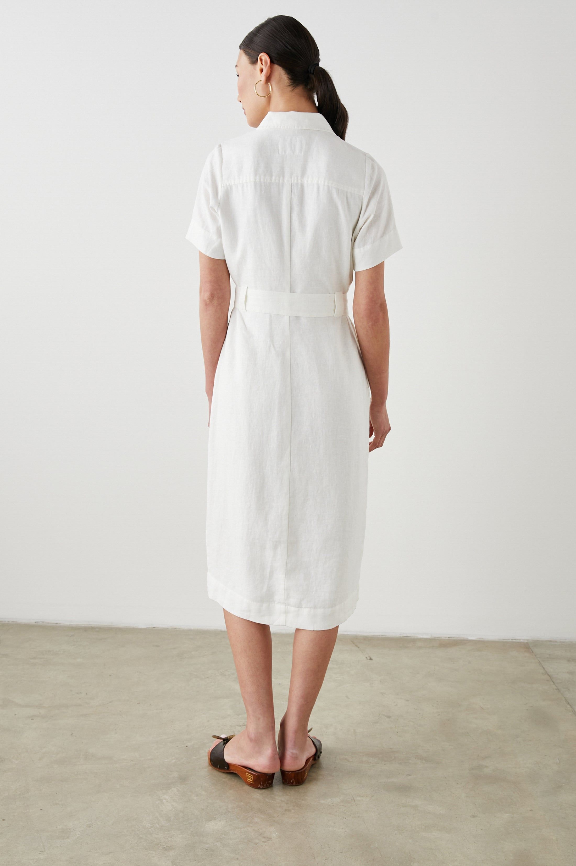 DIANE DRESS - WHITE sold by Rails product image thumbnail 5