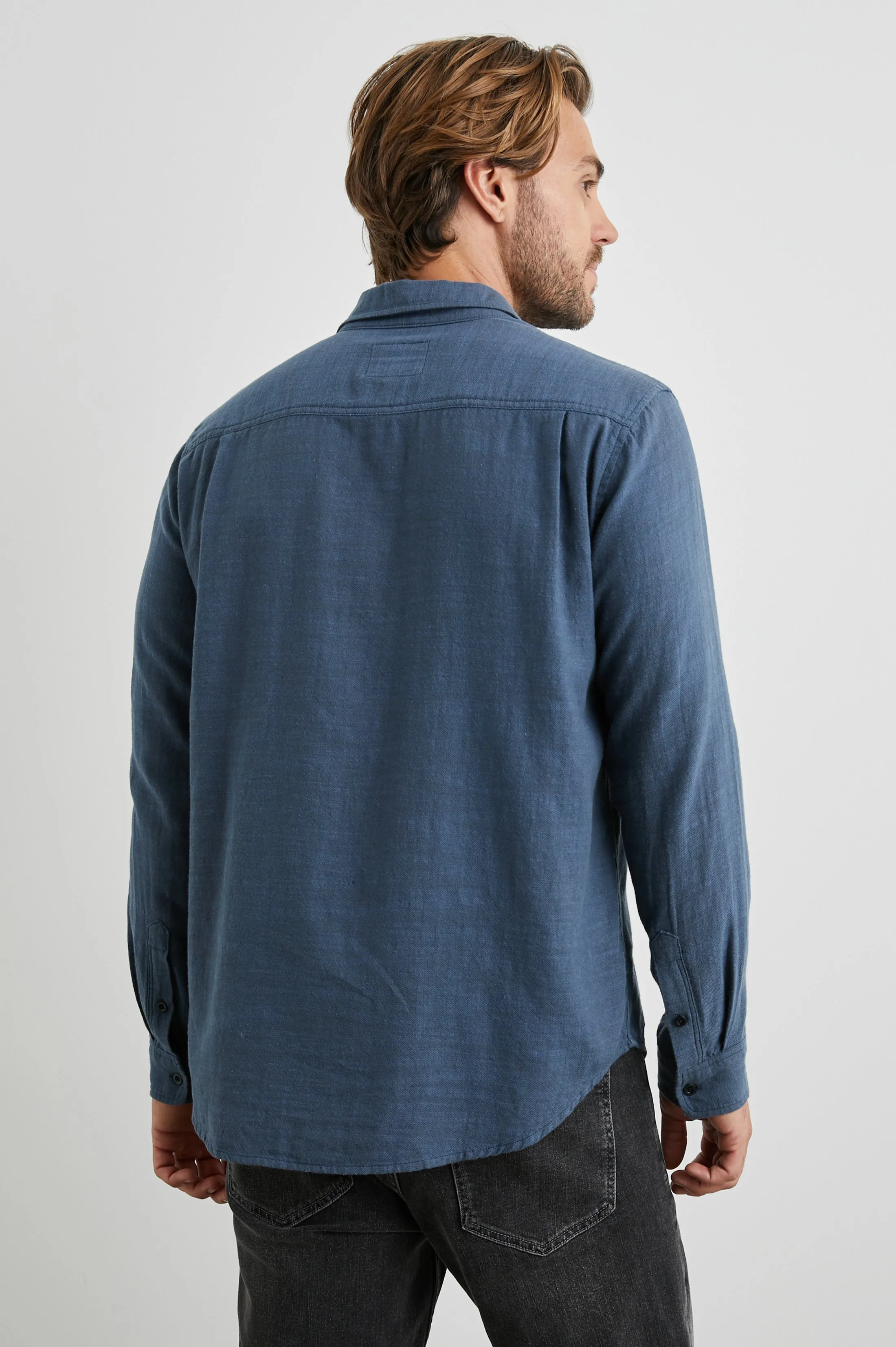 WYATT SHIRT - SEA BLUE sold by Rails product image thumbnail 4