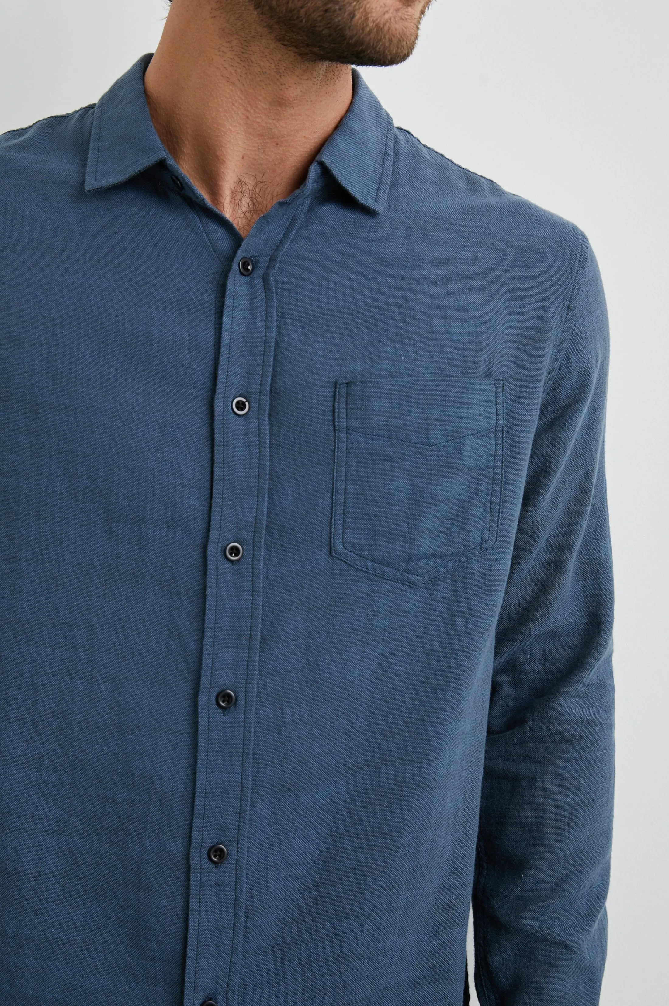 WYATT SHIRT - SEA BLUE sold by Rails product image thumbnail 2
