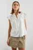 MARLENE TOP - WHITE DENIM sold by Rails