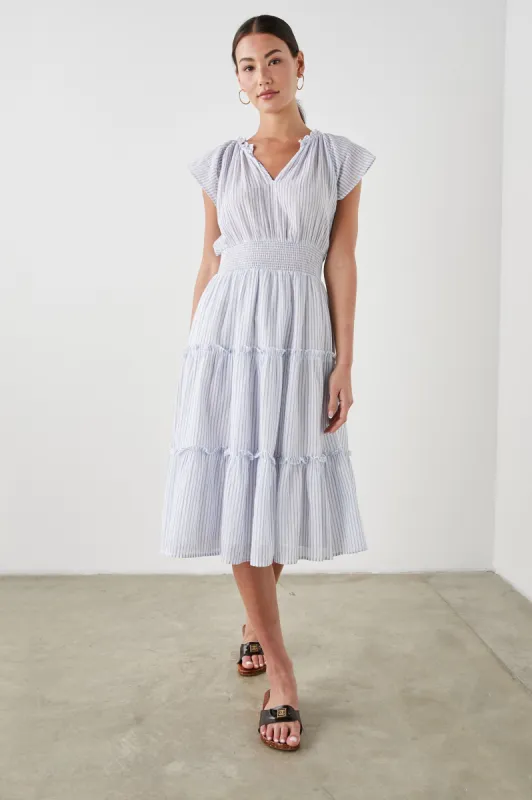 AMELLIA DRESS - CINO STRIPE sold by Rails