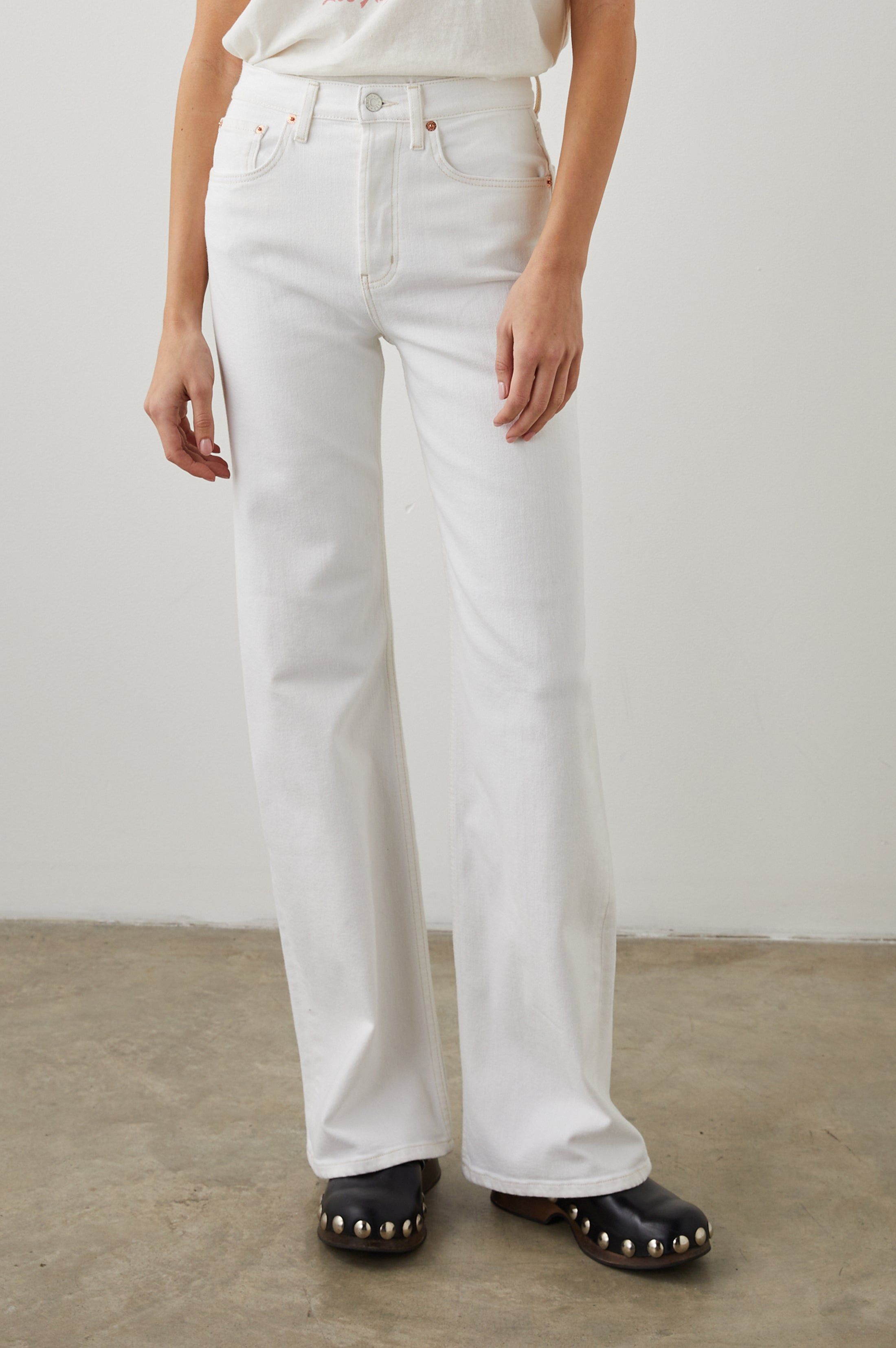 GETTY WIDE LEG - VINTAGE ECRU sold by Rails