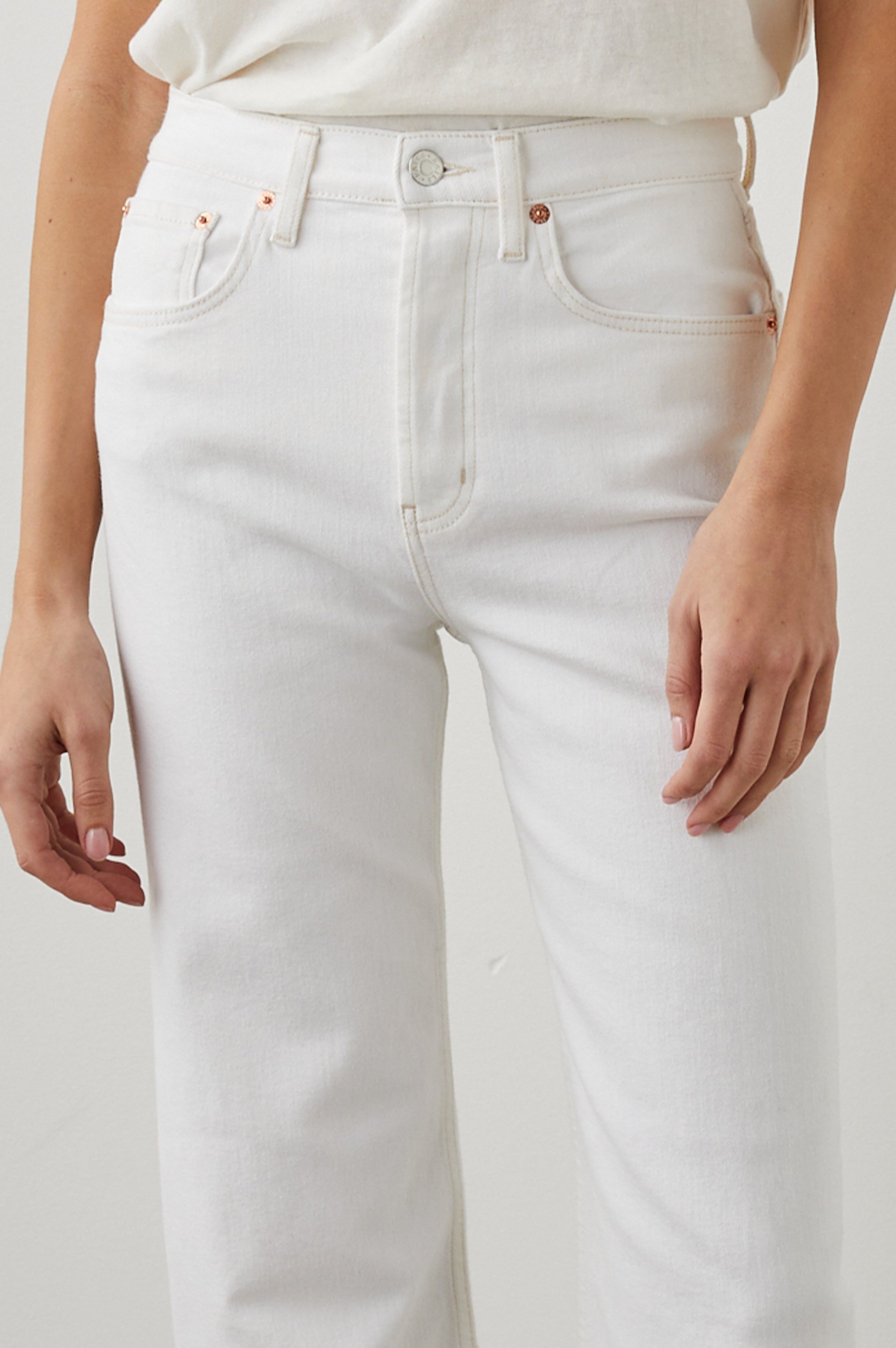 GETTY WIDE LEG - VINTAGE ECRU sold by Rails product image thumbnail 2