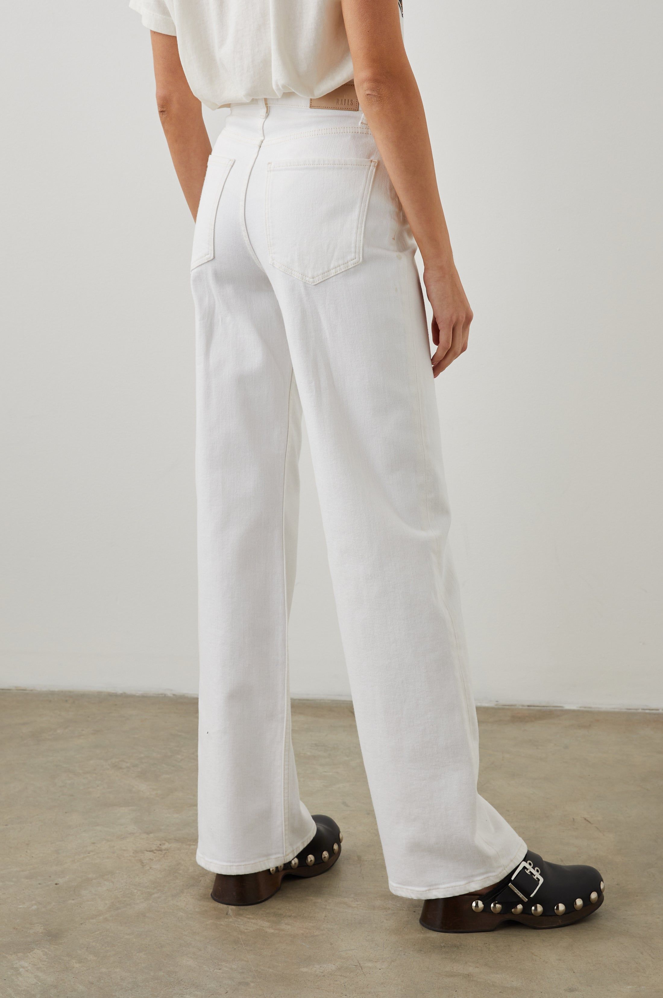 GETTY WIDE LEG - VINTAGE ECRU sold by Rails product image thumbnail 5