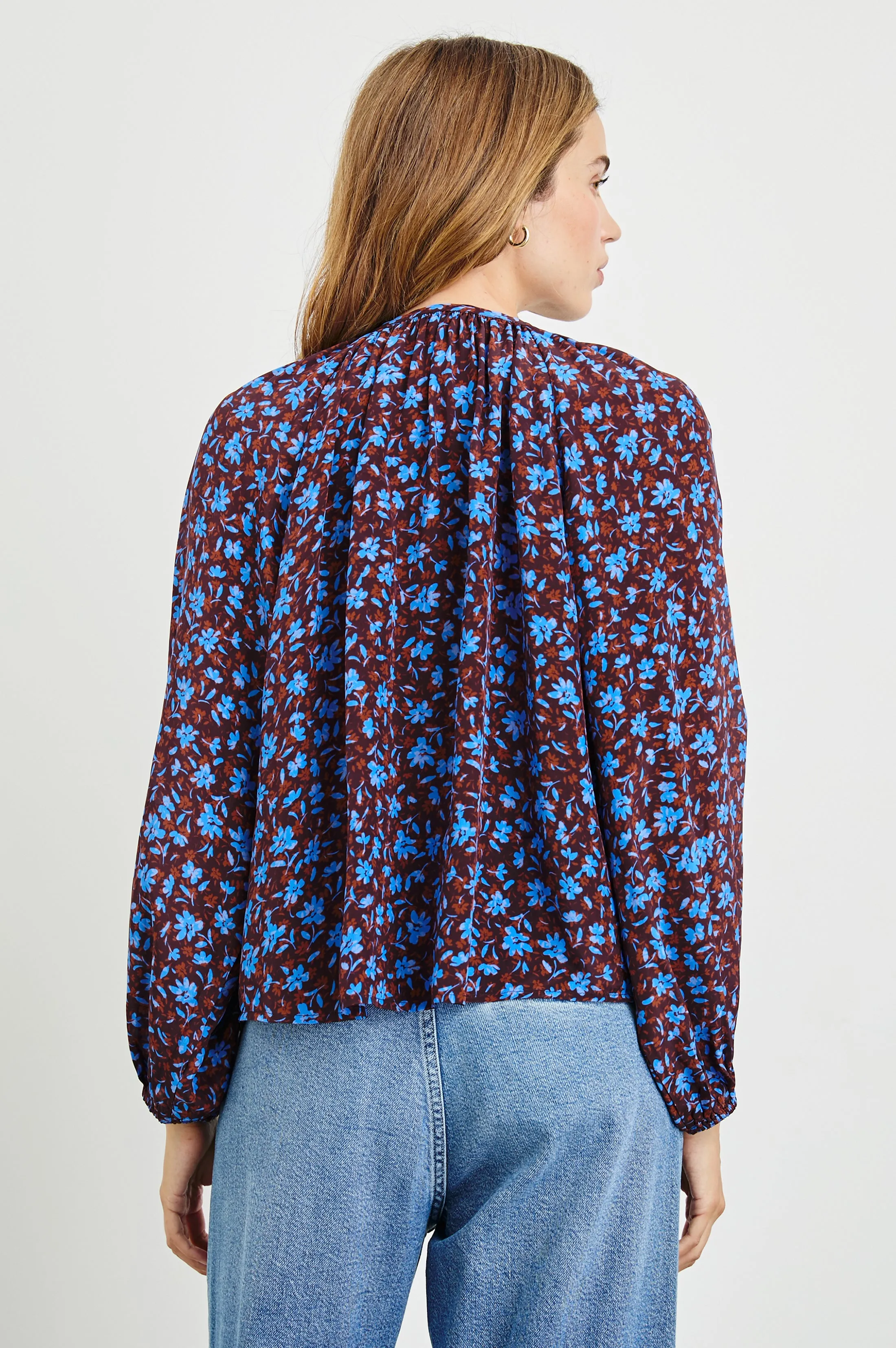 INDI TOP - RUSSET CAMELLIA sold by Rails product image thumbnail 5