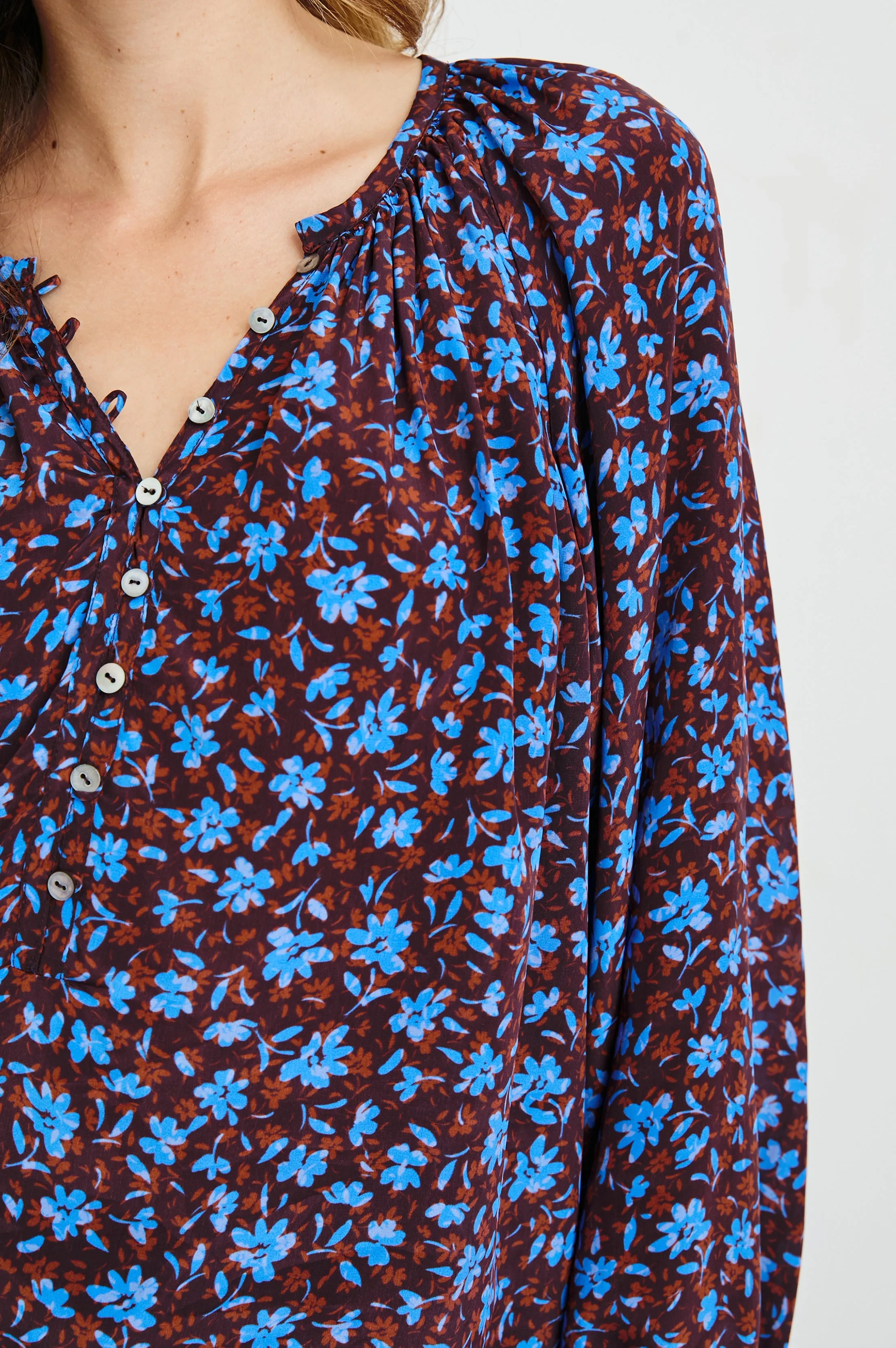 INDI TOP - RUSSET CAMELLIA sold by Rails product image thumbnail 2