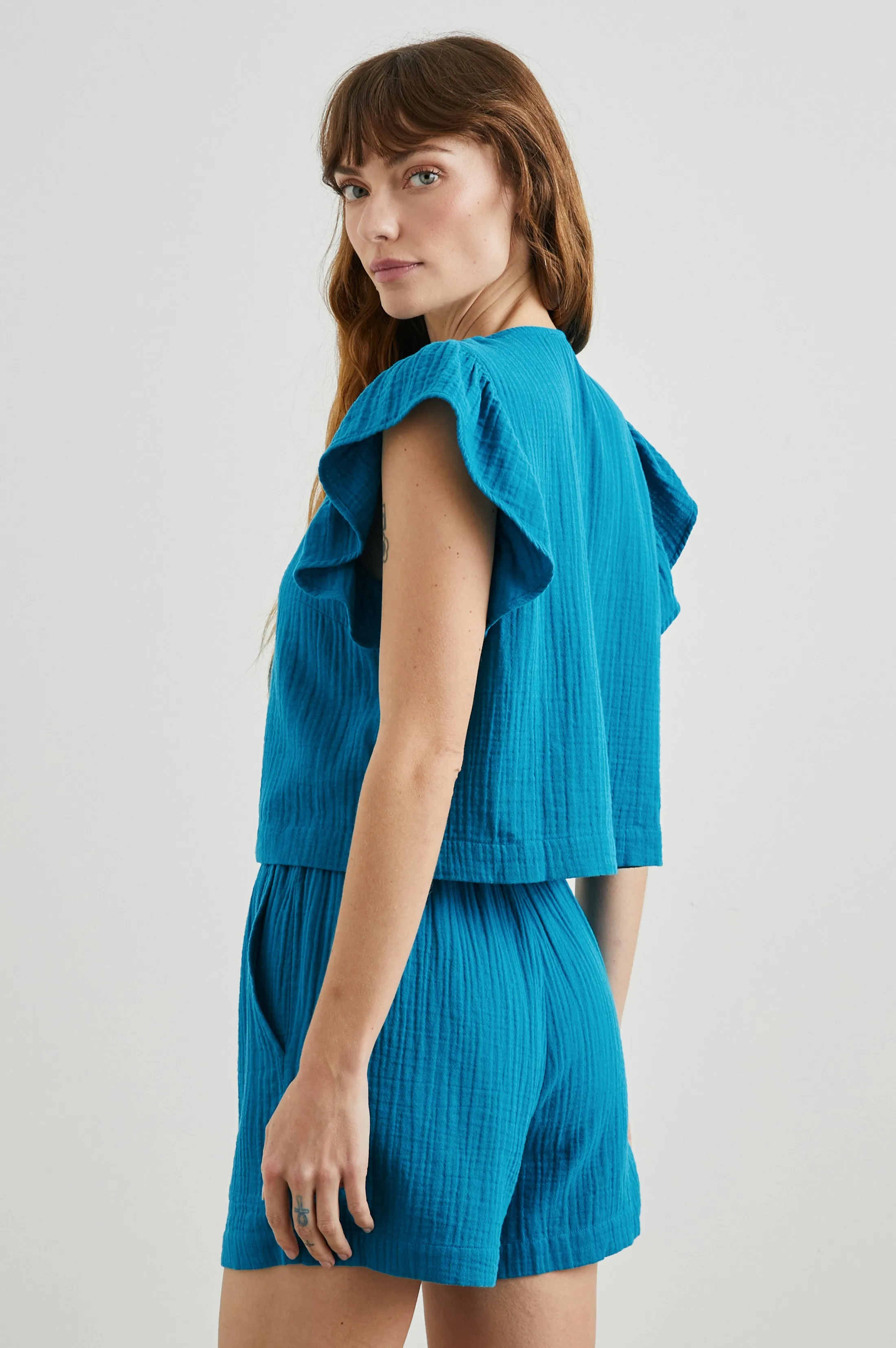 MILEY TOP - TURKISH TILE sold by Rails product image thumbnail 4