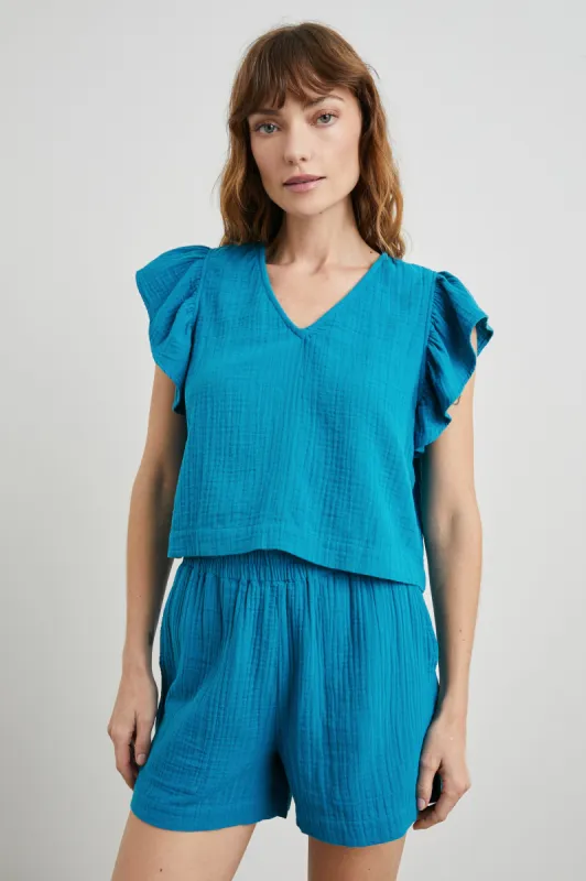 MILEY TOP - TURKISH TILE sold by Rails