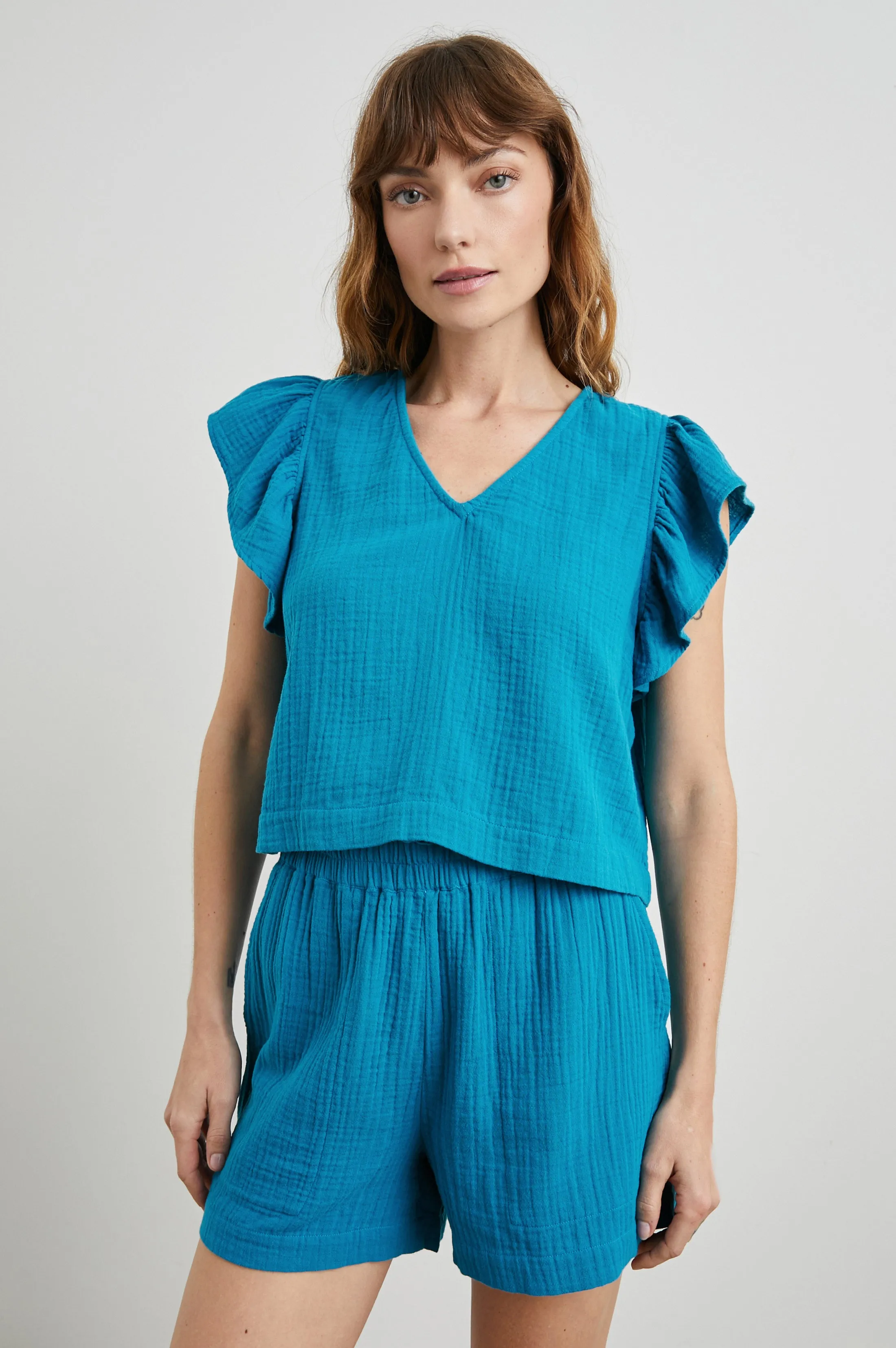 MILEY TOP - TURKISH TILE sold by Rails